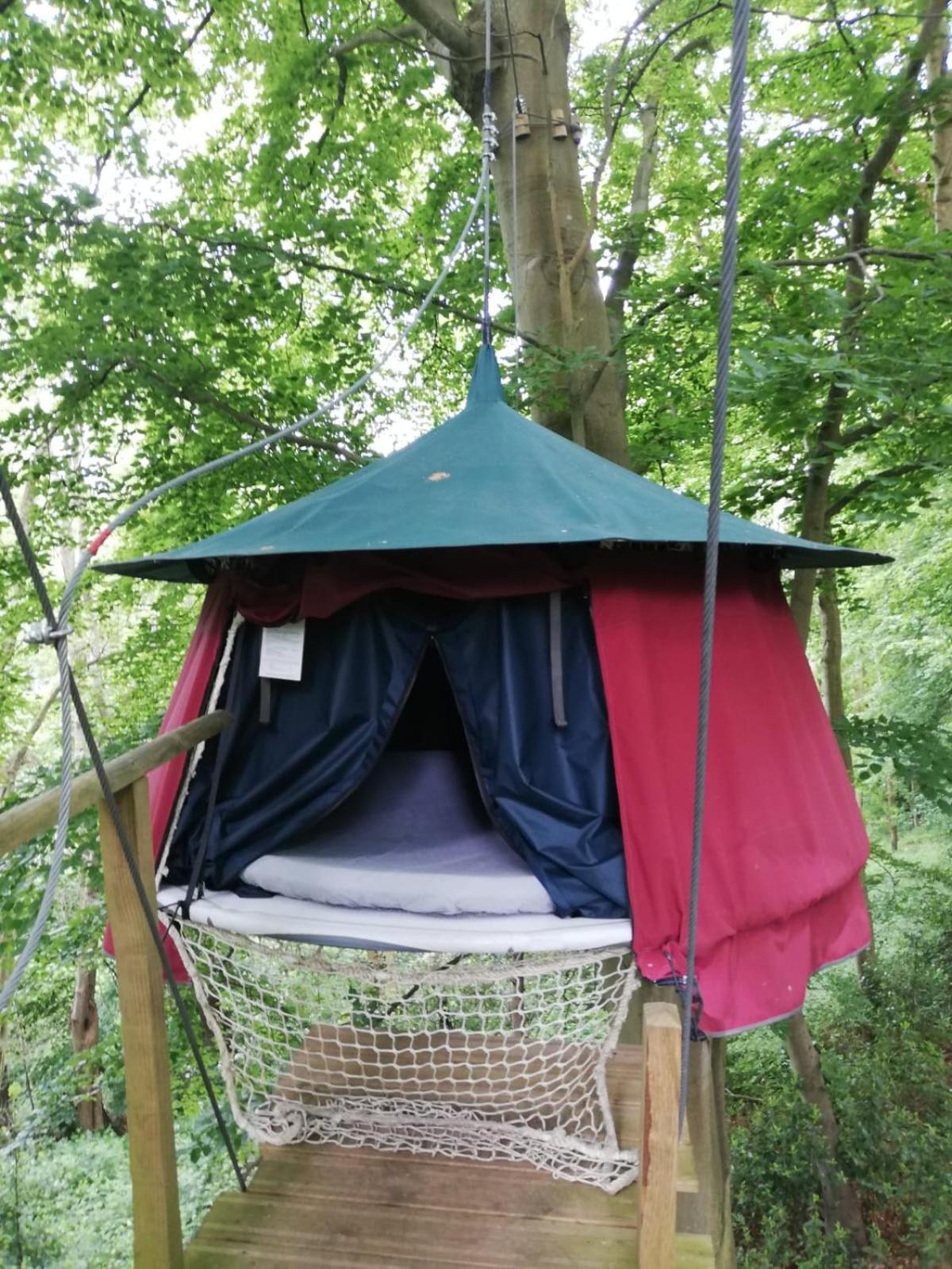 Perched tents photo 1