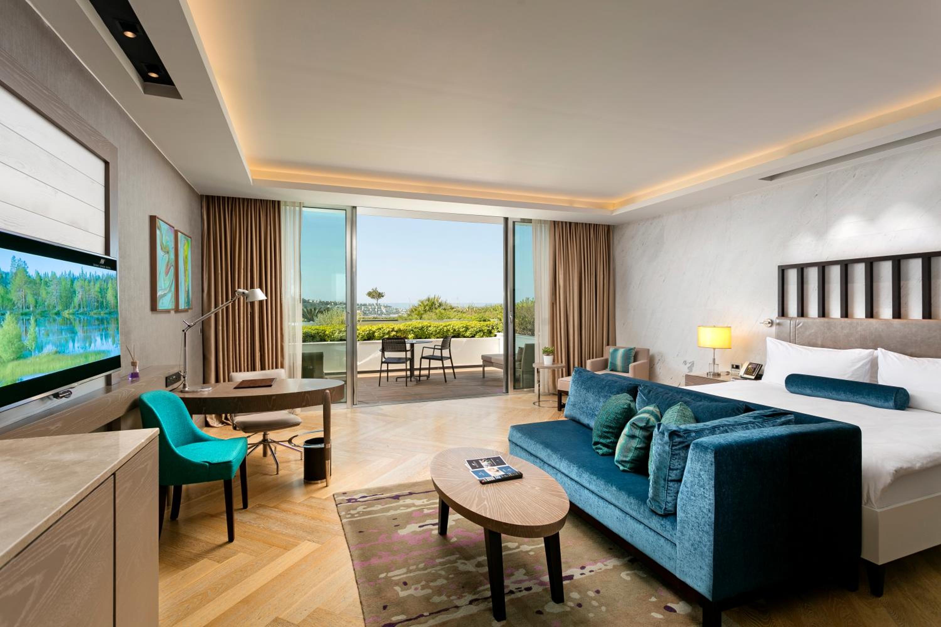 Chambre Double Deluxe - Vue Latérale sur Mer