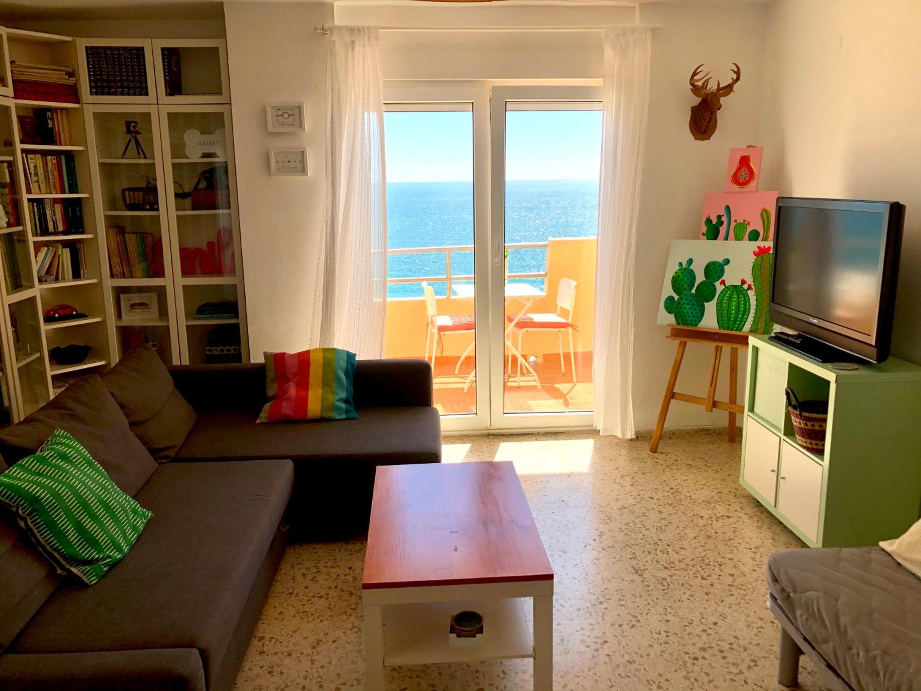 Apartamento con vista al mar
