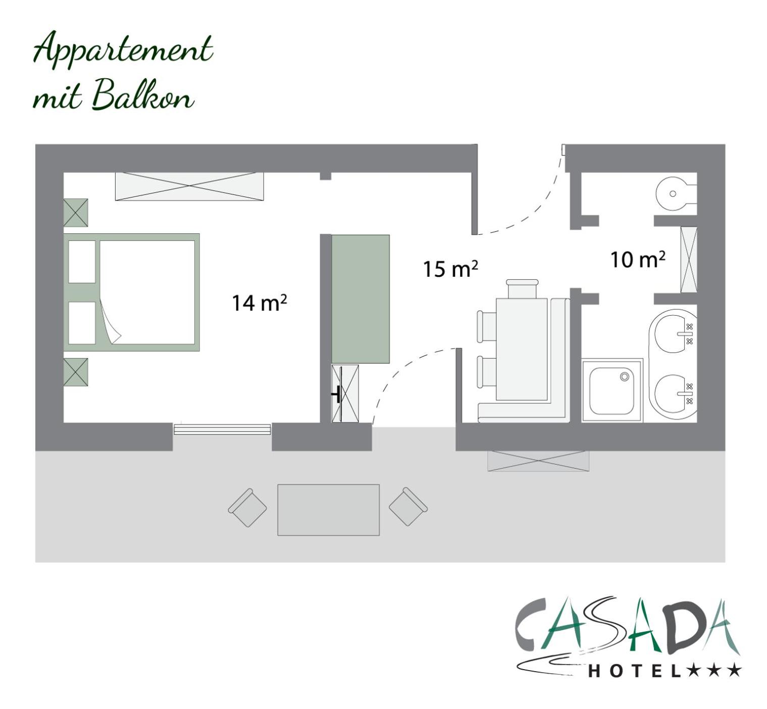 Apartment with Balcony