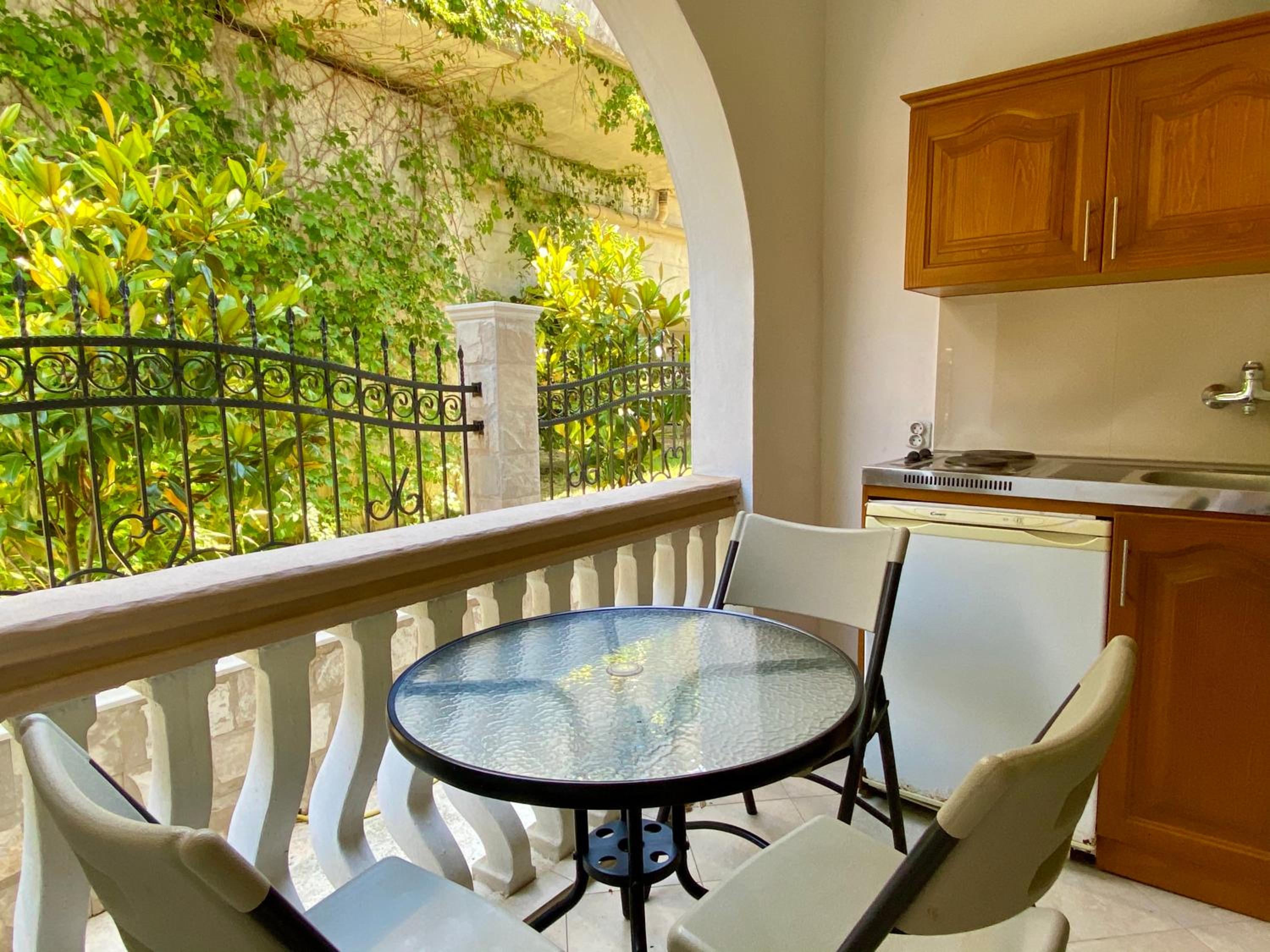 Studio with Balcony