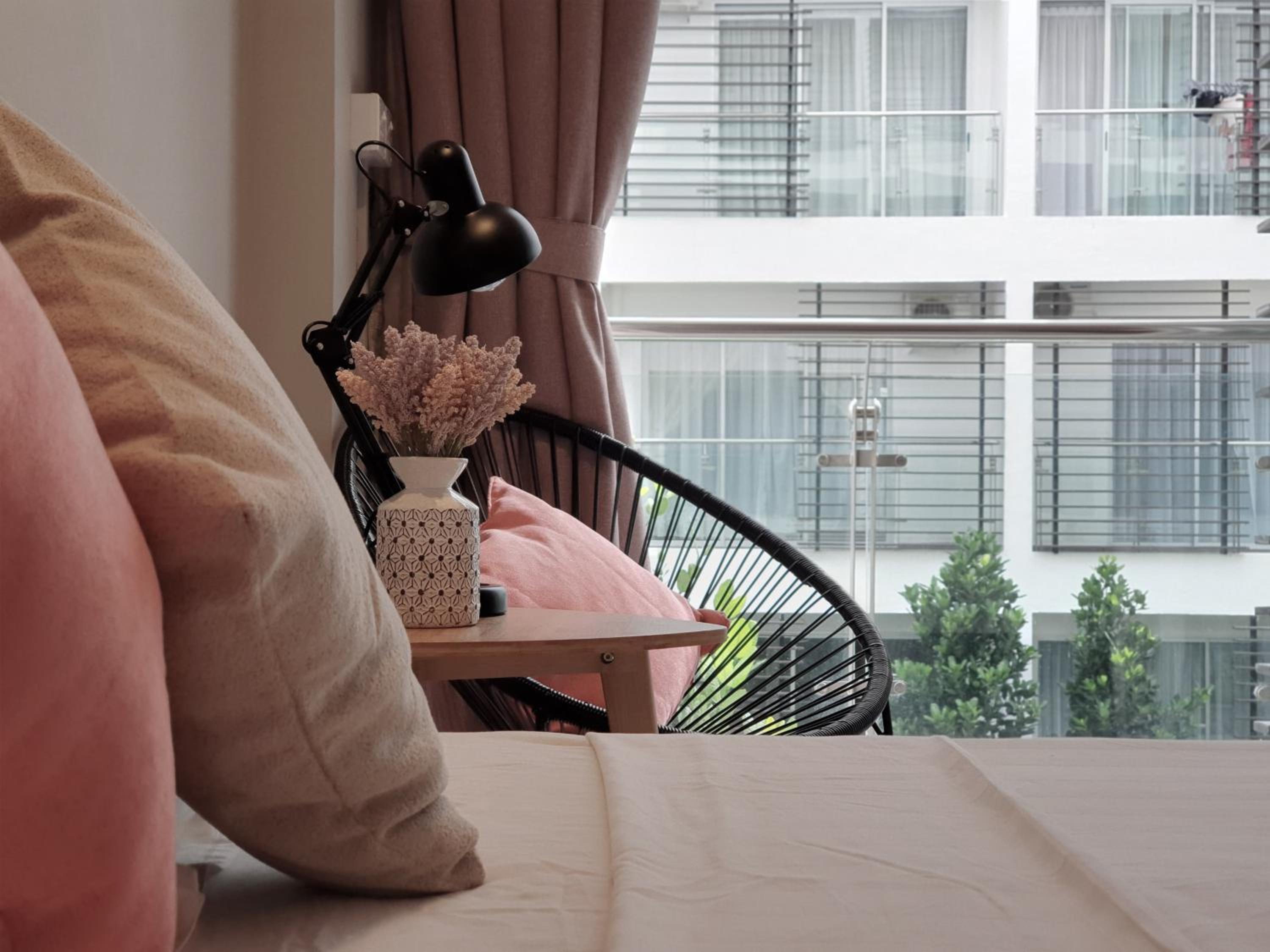 Studio with Balcony