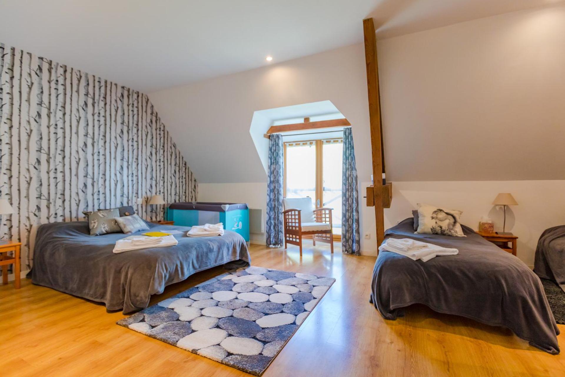 Family Room with Bathroom
