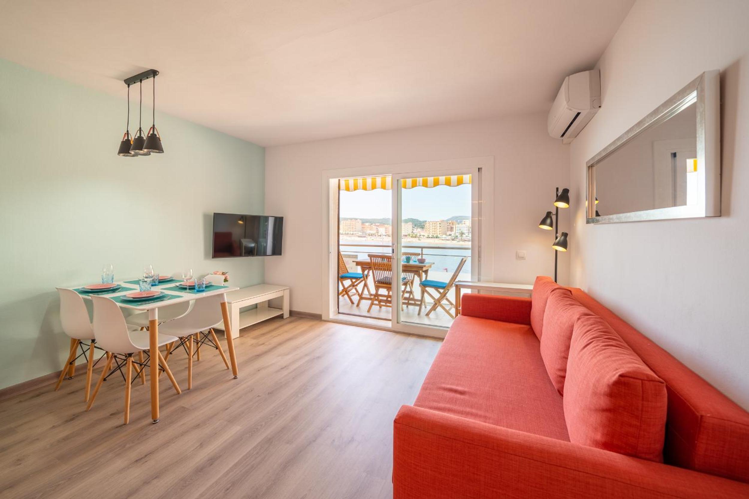 Apartamento con vista al mar