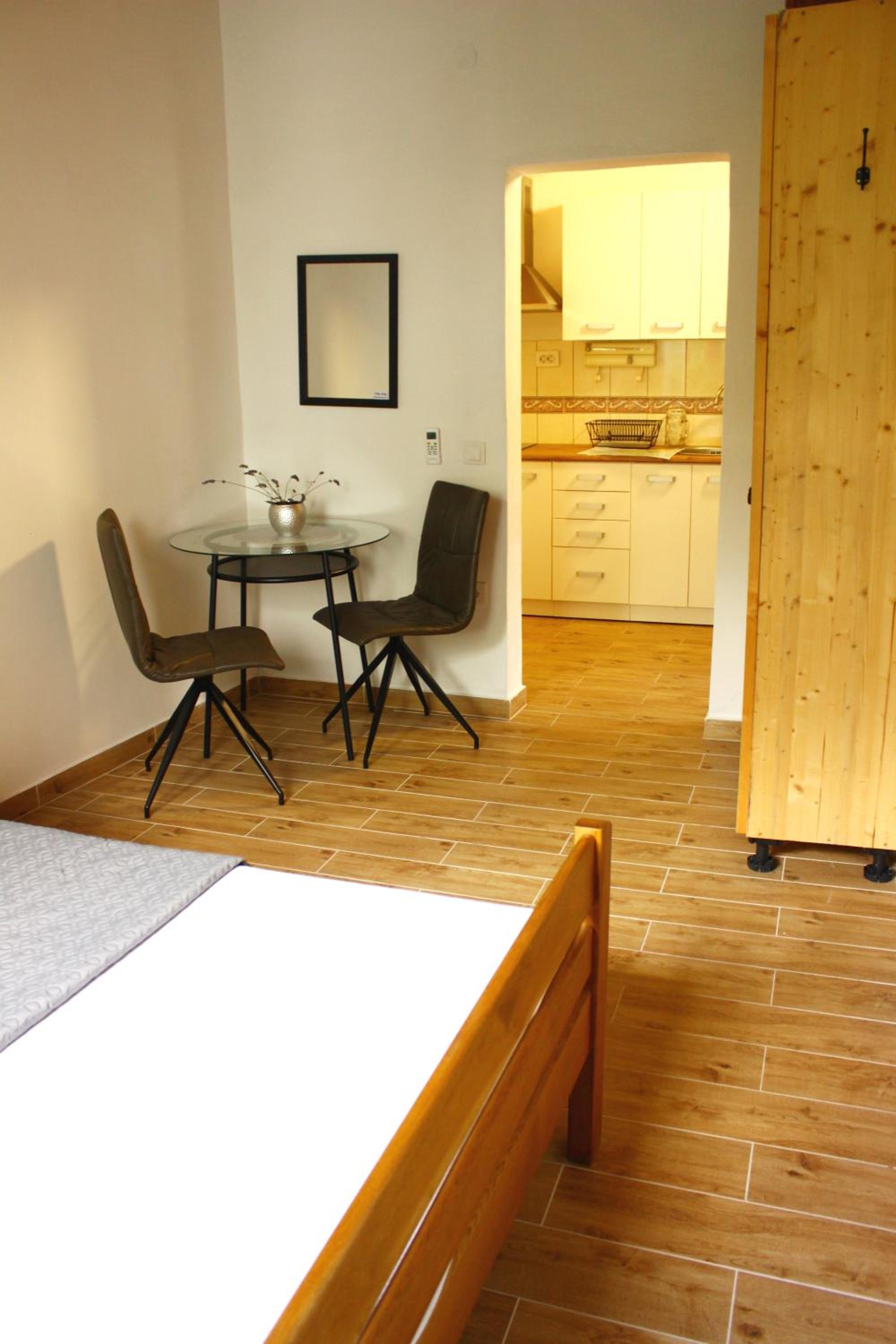 One-Bedroom Apartment with Garden View