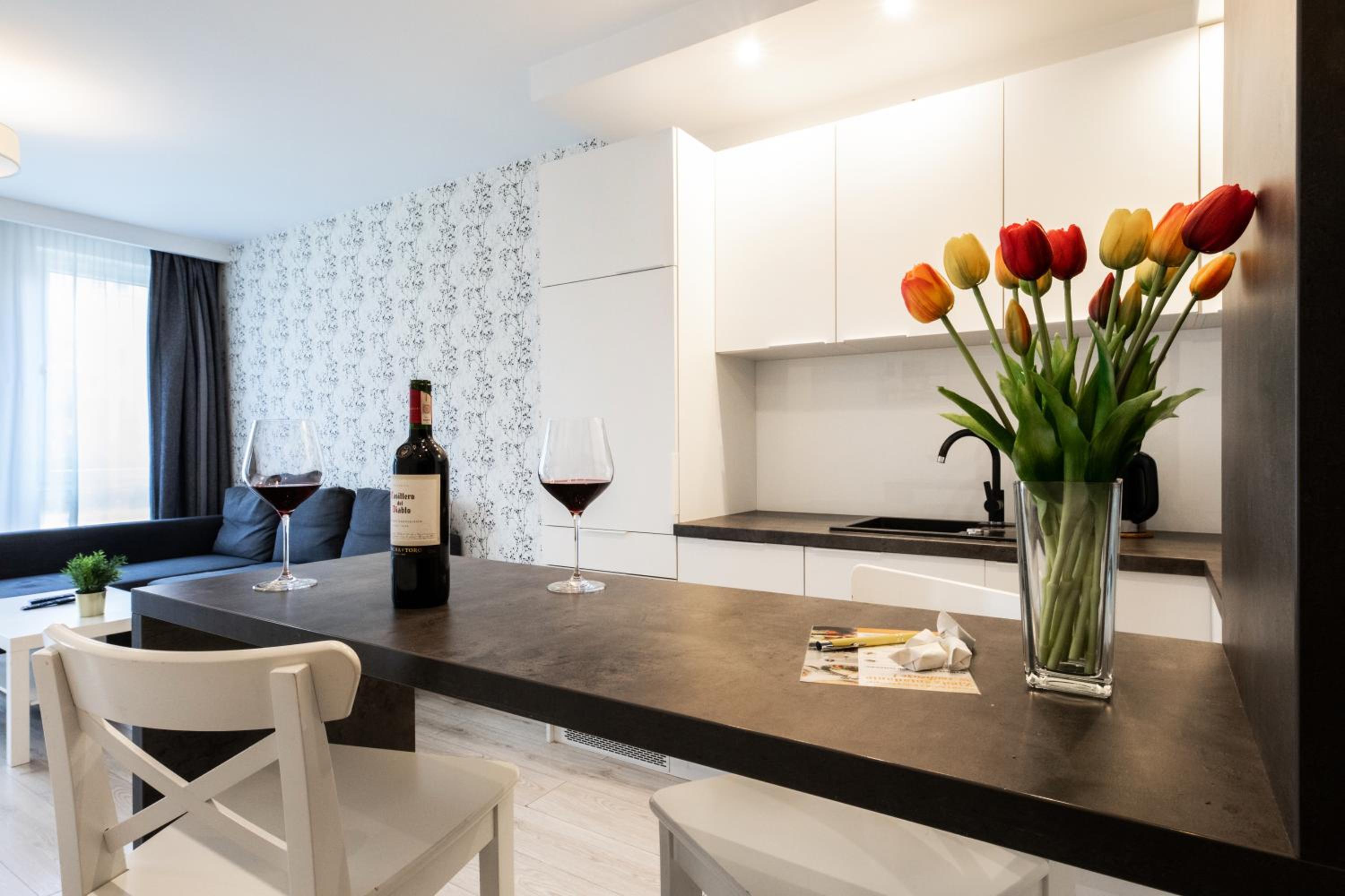 Comfort 1-bedroom apartment with Air conditioning and Balcony photo 3