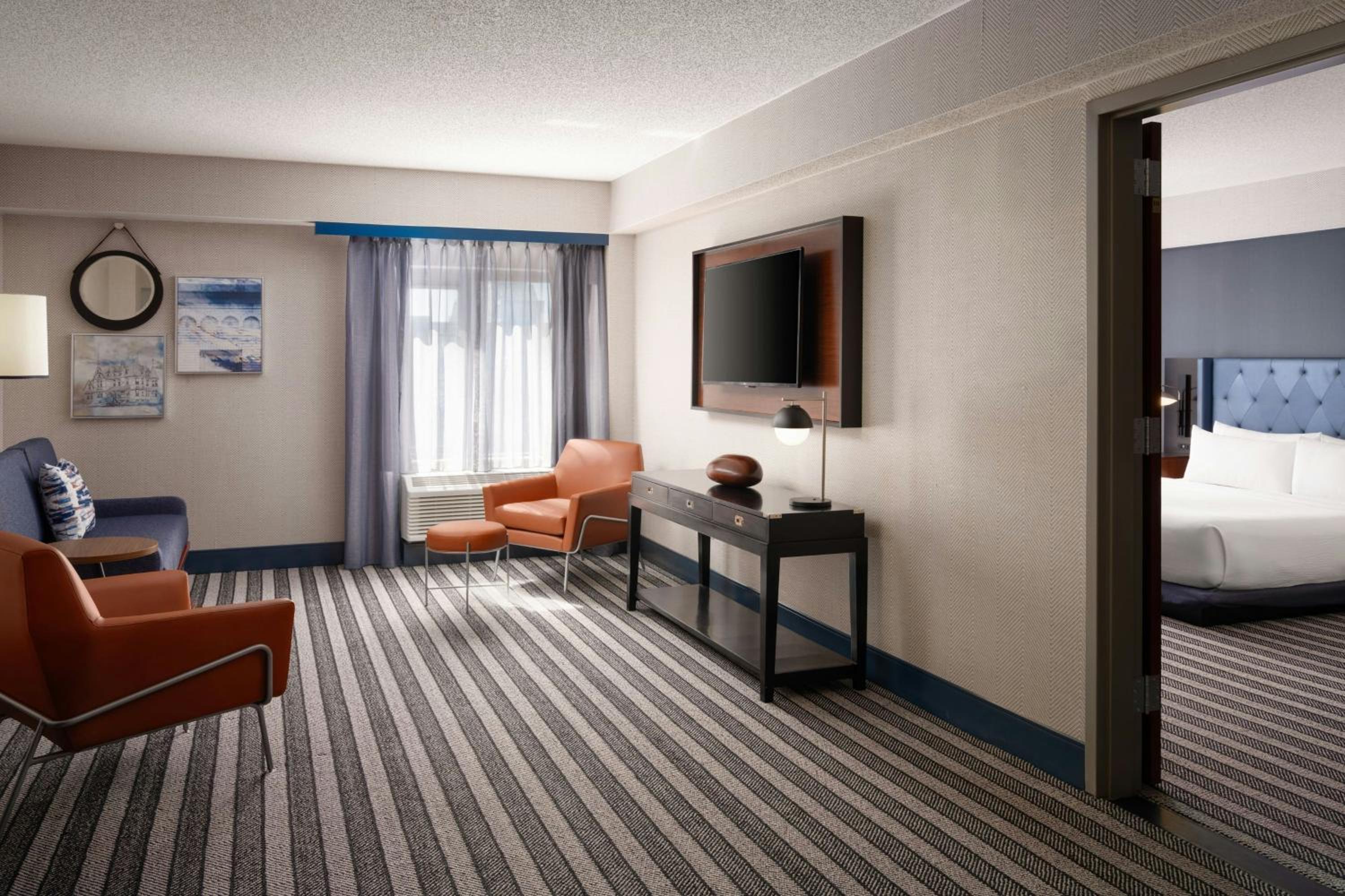 Larger One-Bedroom King Suite with Bathtub and Sofa Bed - Mobility Access/Hearing Accessible