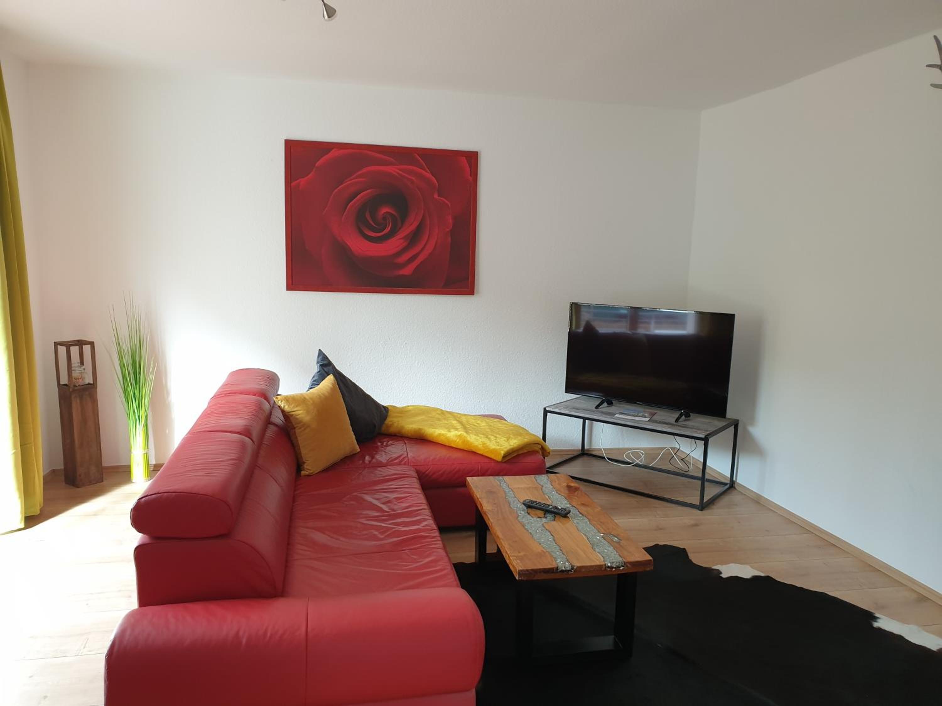 Two-Bedroom Apartment with balcony, two bathrooms - on two floors