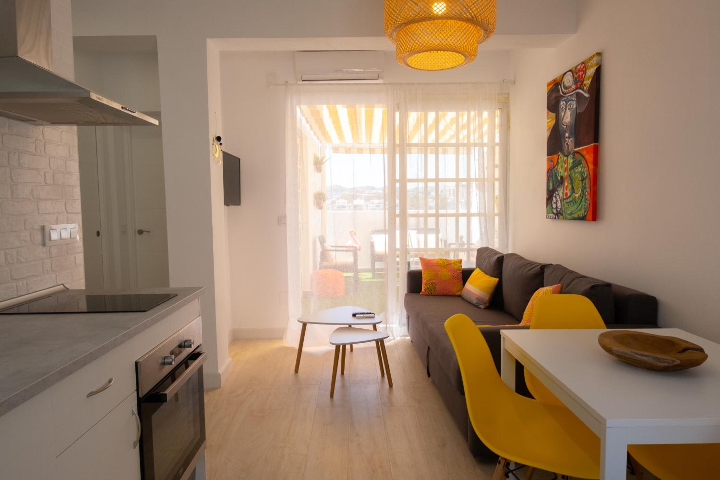 Apartamento de dos habitaciones
