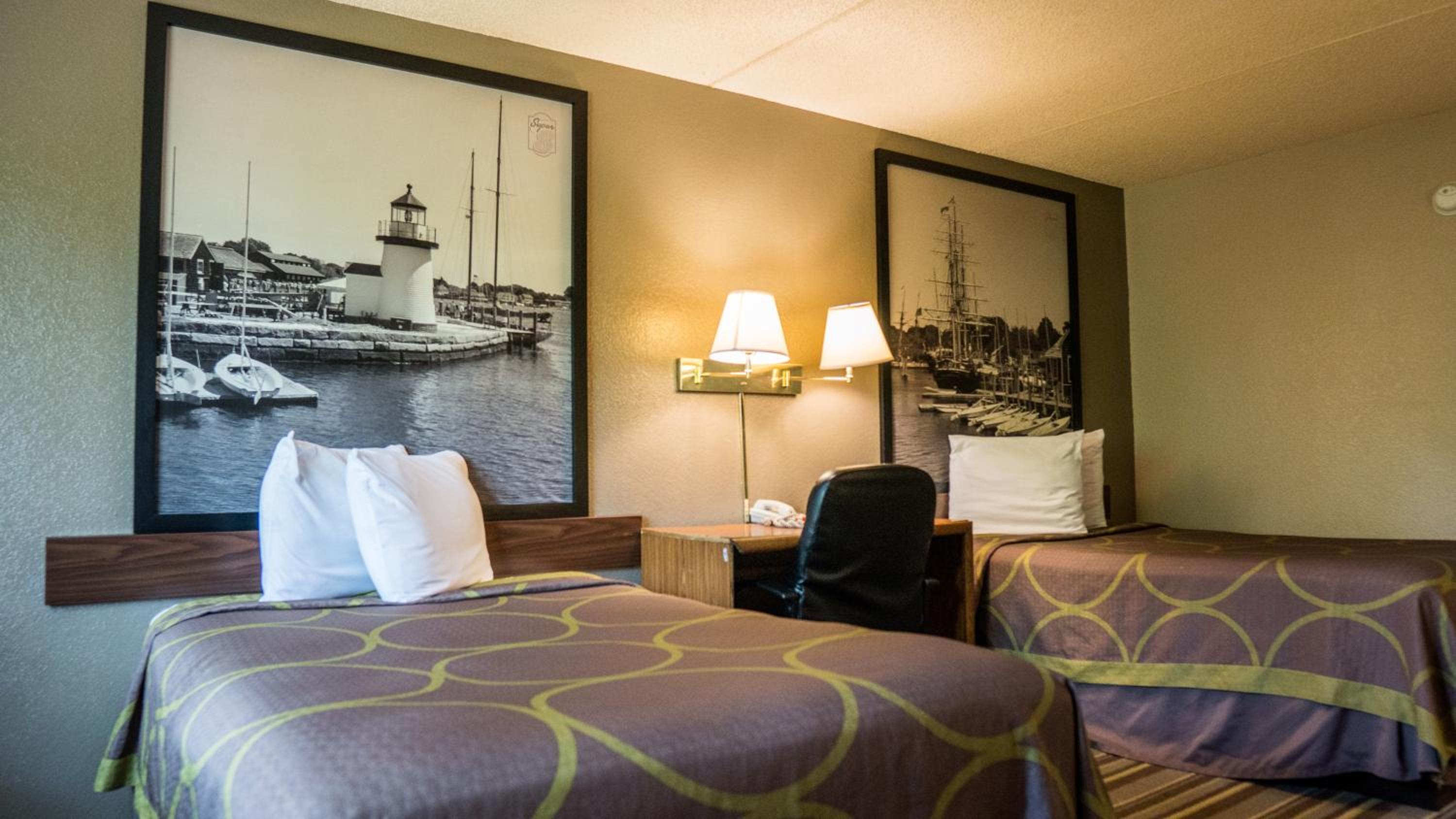 Deluxe Double Room with Two Double Beds - Non-Smoking - Photo 3