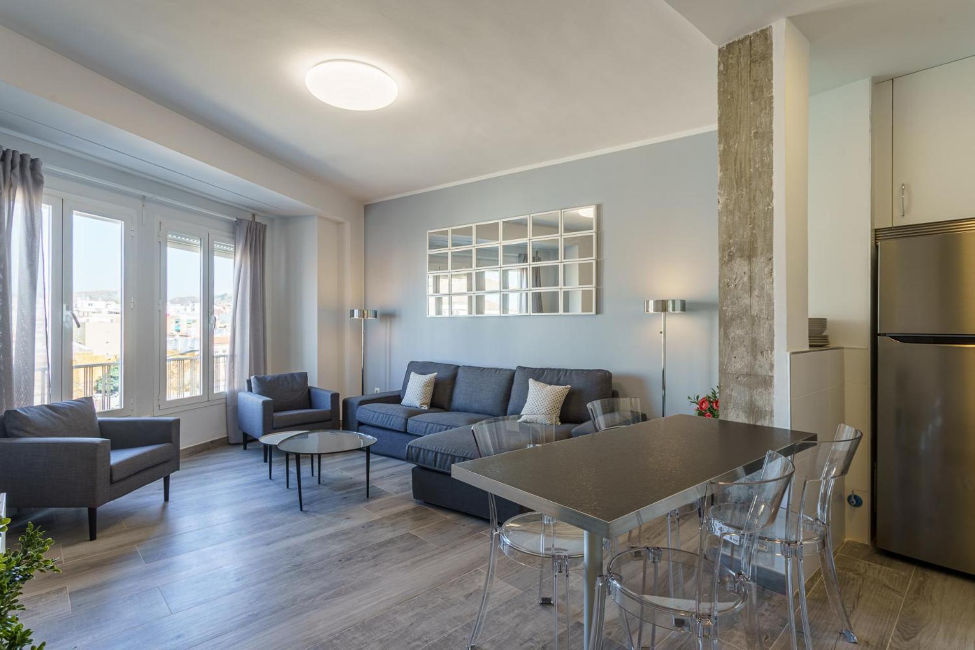 Apartamento de dos habitaciones