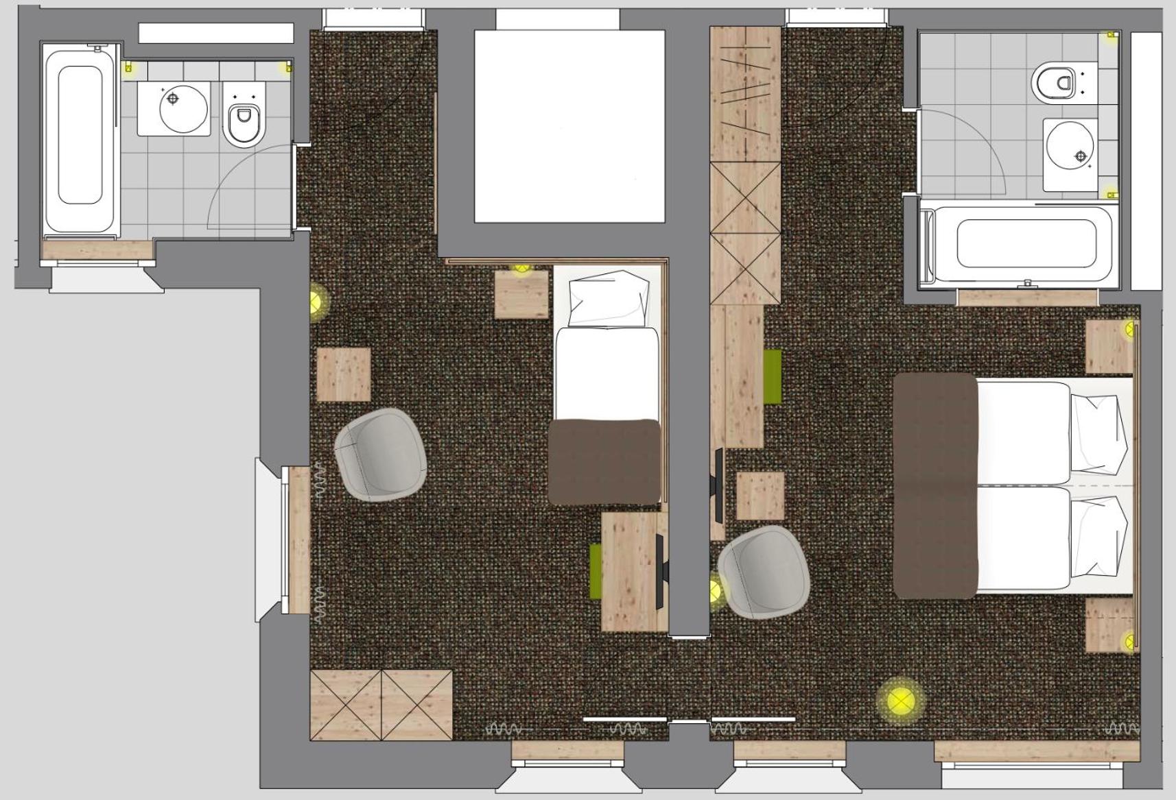 Comfort Triple Room photo 3