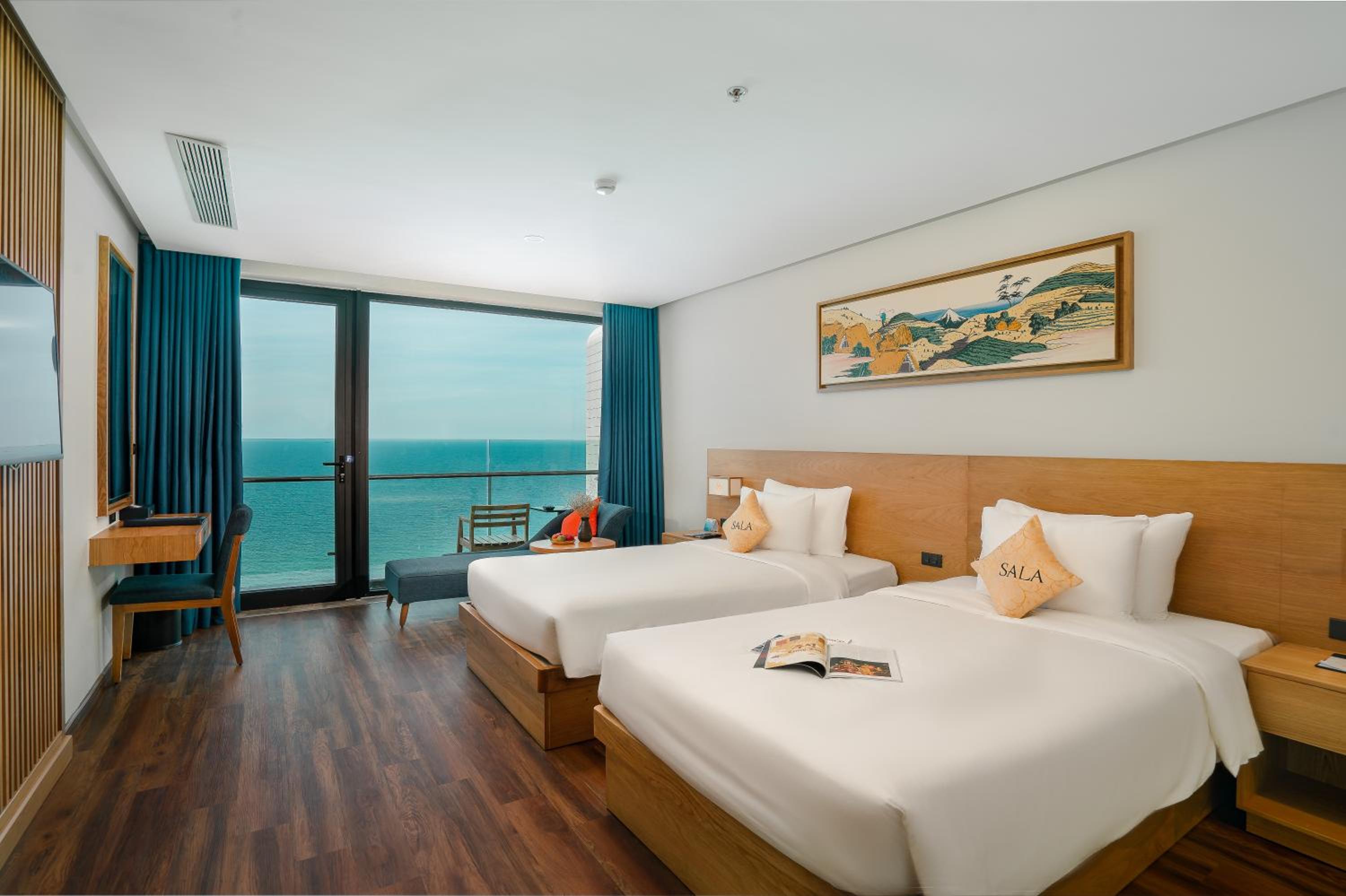 Special Offer - Deluxe Twin Room with Balcony and Sea View - Photo 1