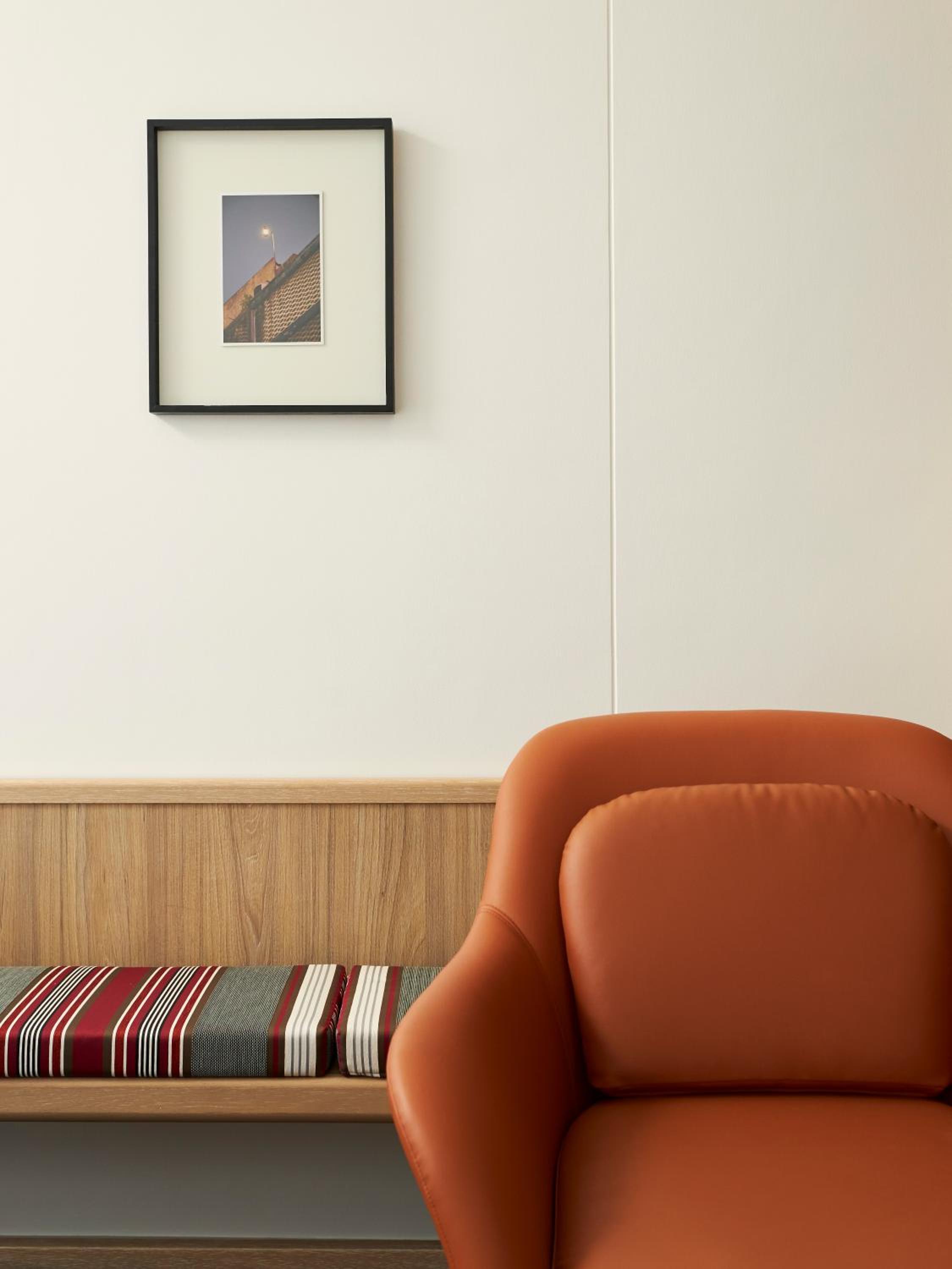 Camera Comfy Doppia con Letti Singoli e Vista Cortile