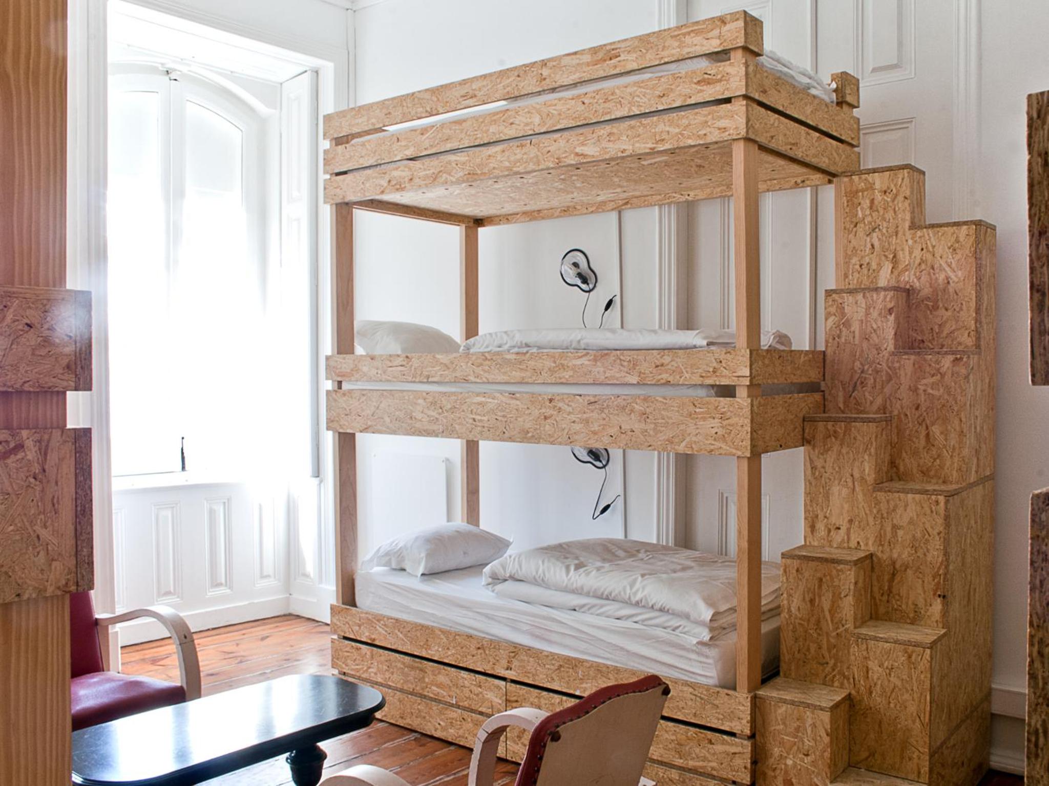 Bed in 9-Bed Female Dormitory Room photo 2