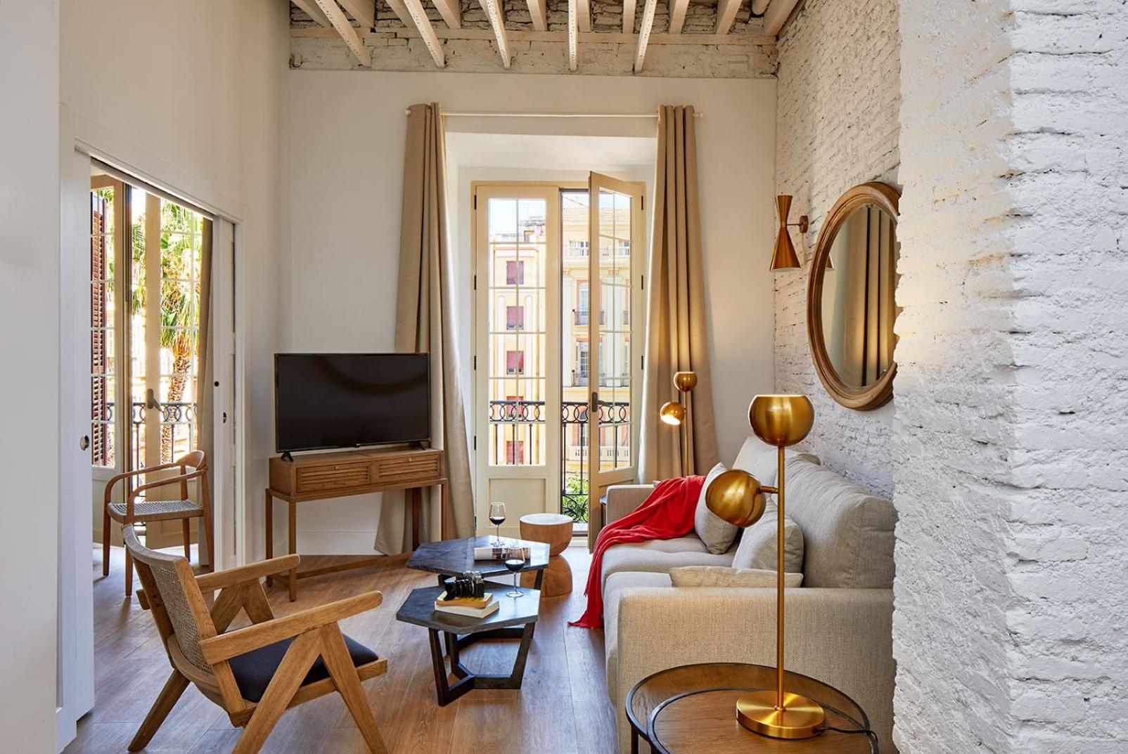 Apartamento con Balcón