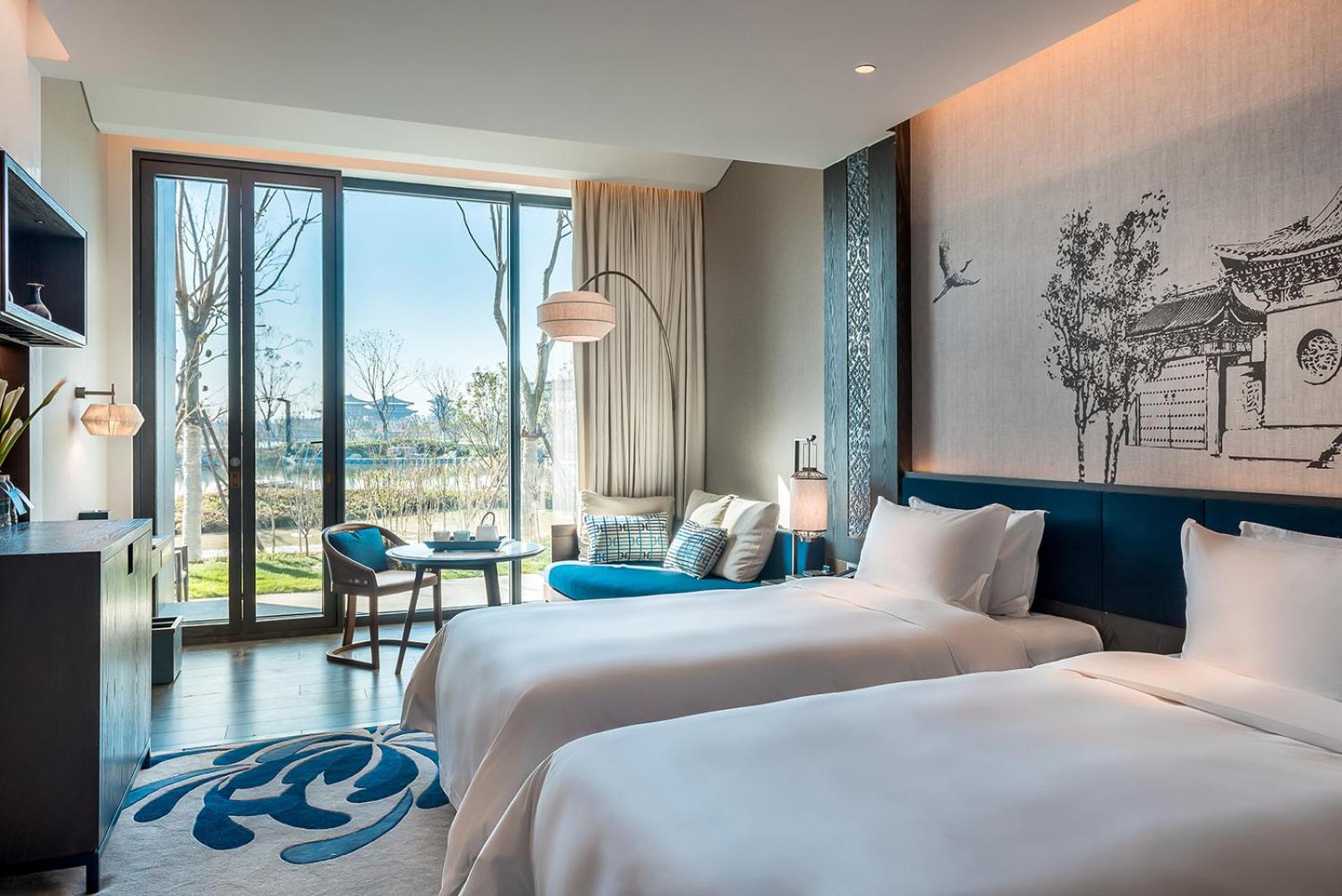 Deluxe Twin Room with Garden View