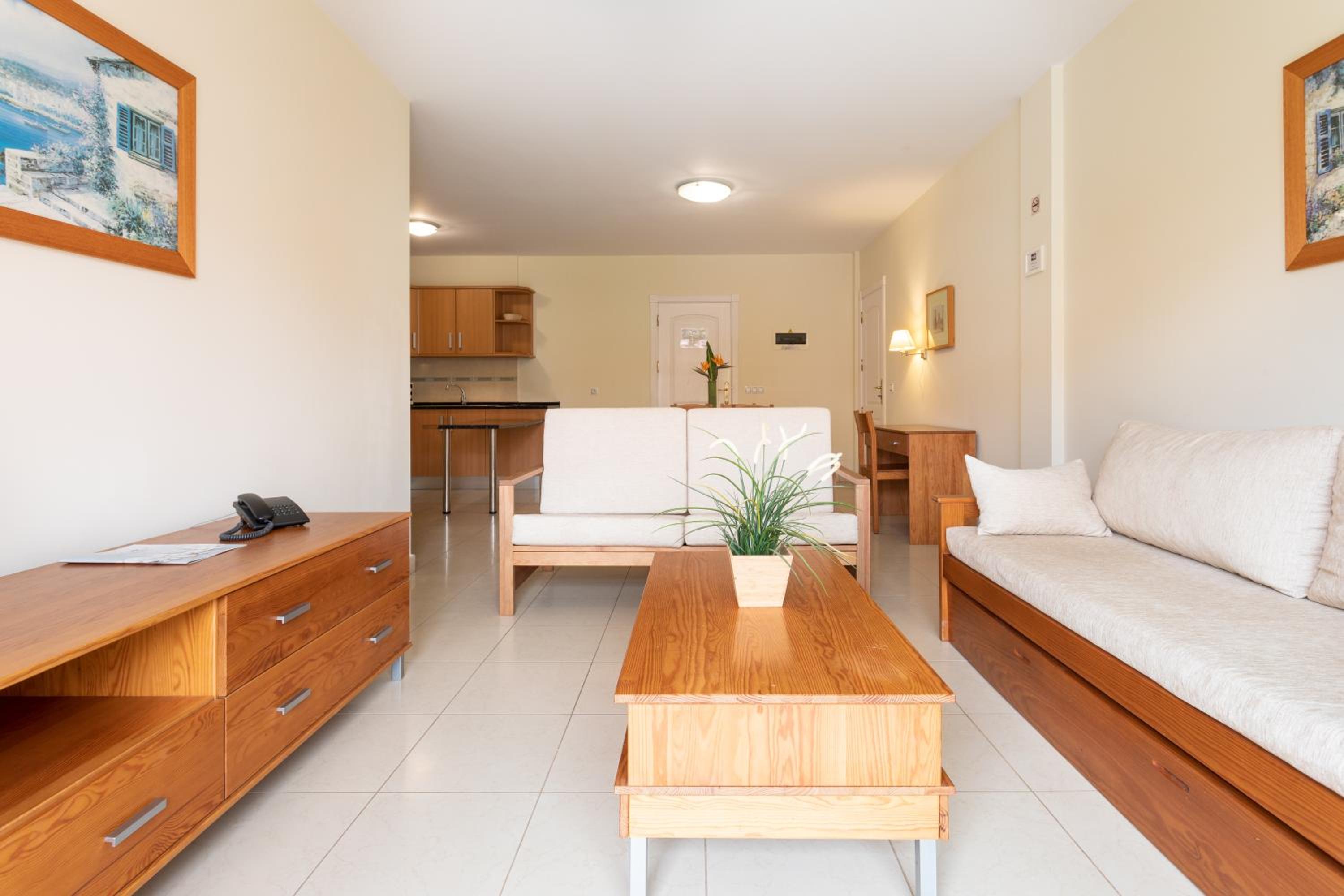 Apartamento de dos habitaciones