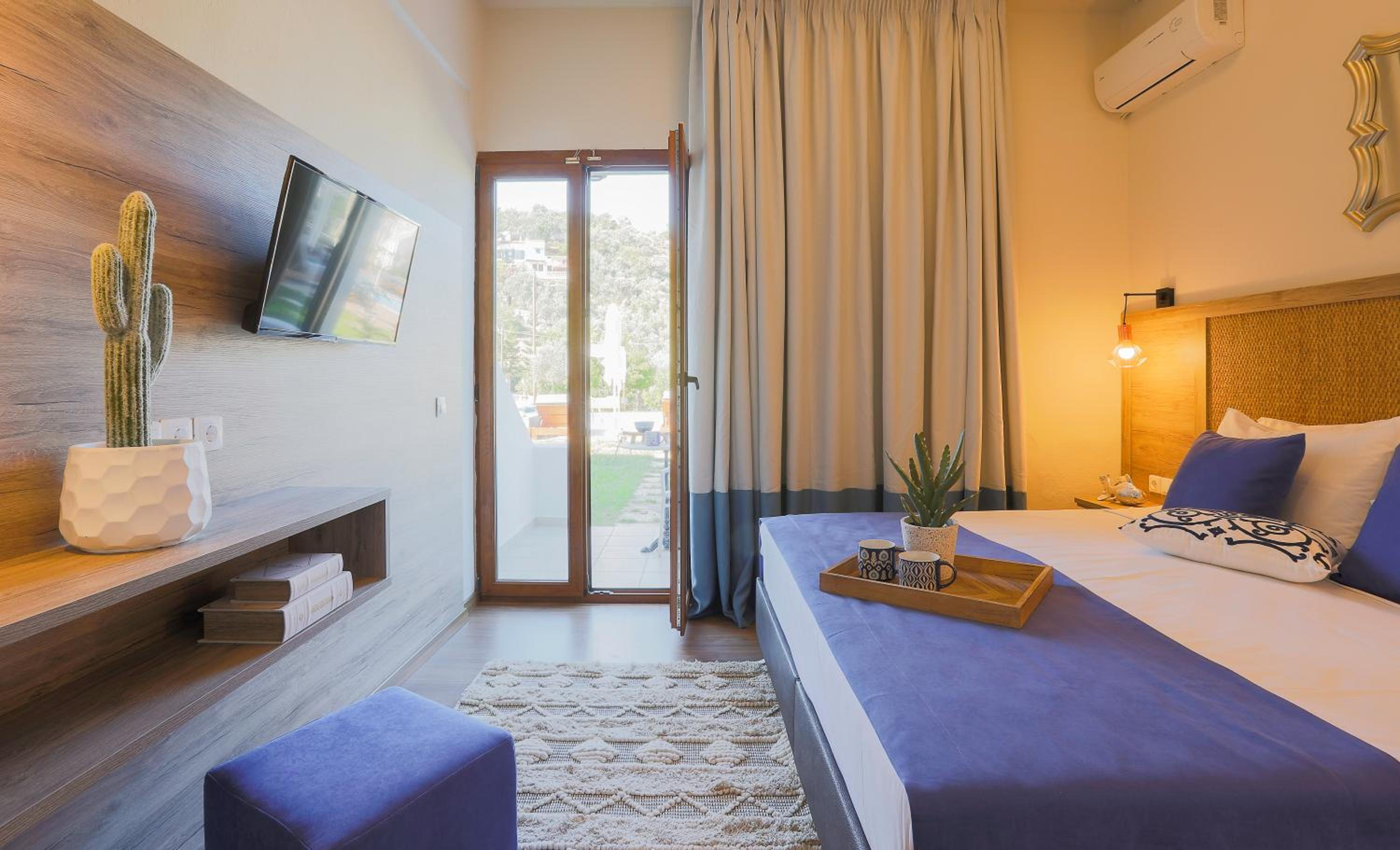 Double or Twin Room with Pool View