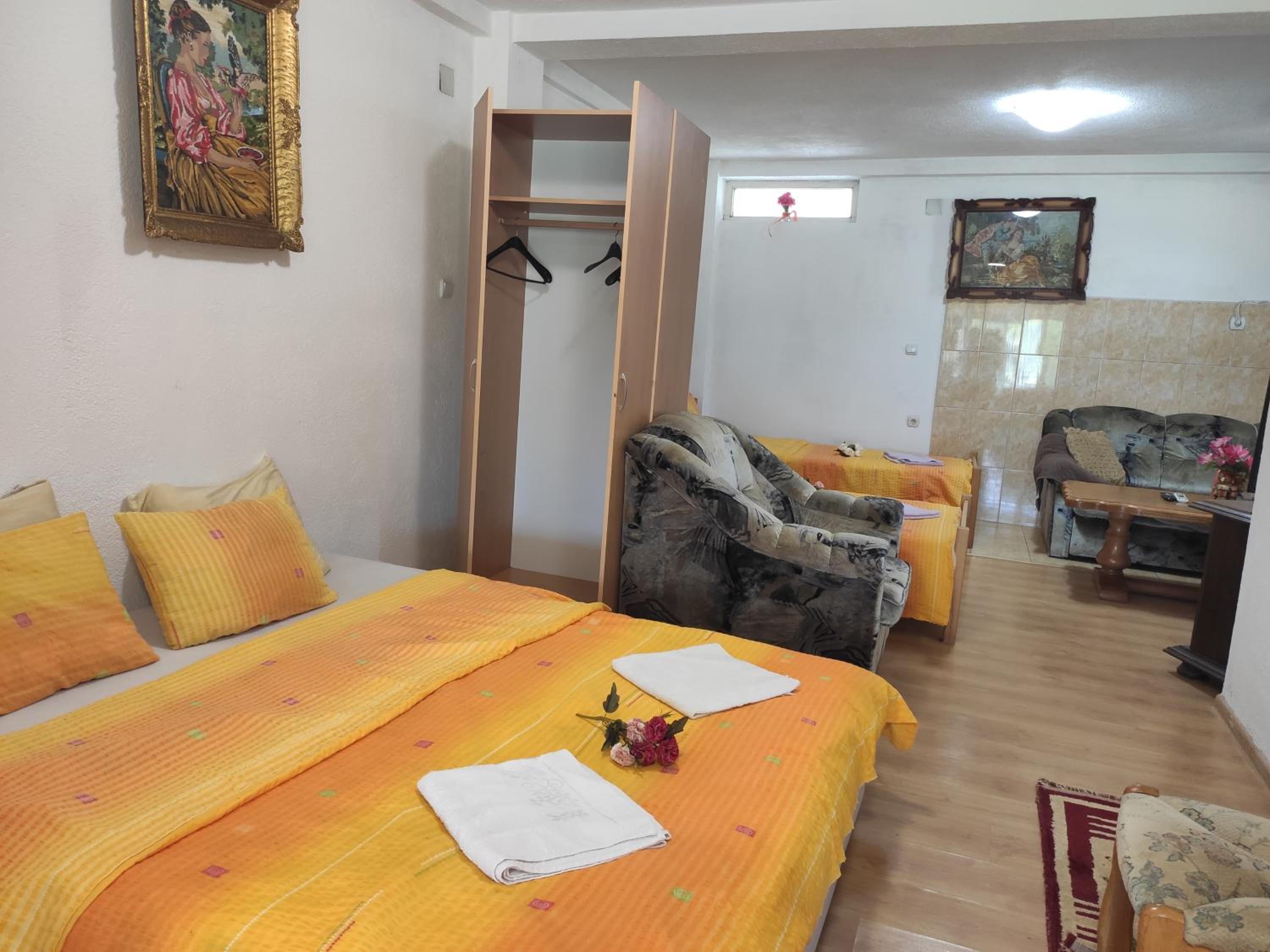 Studio with Balcony