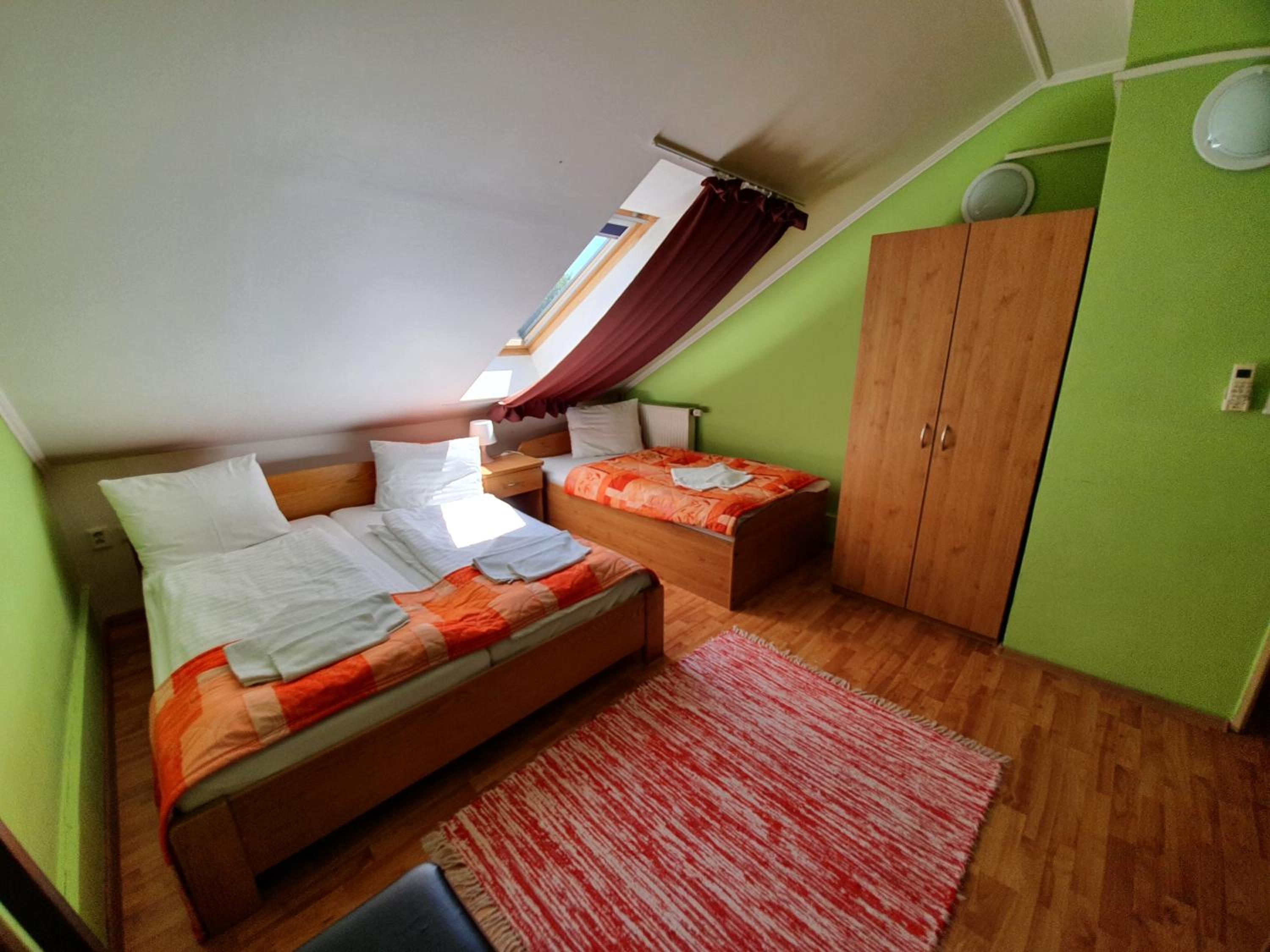 Double and Single Bedded Room