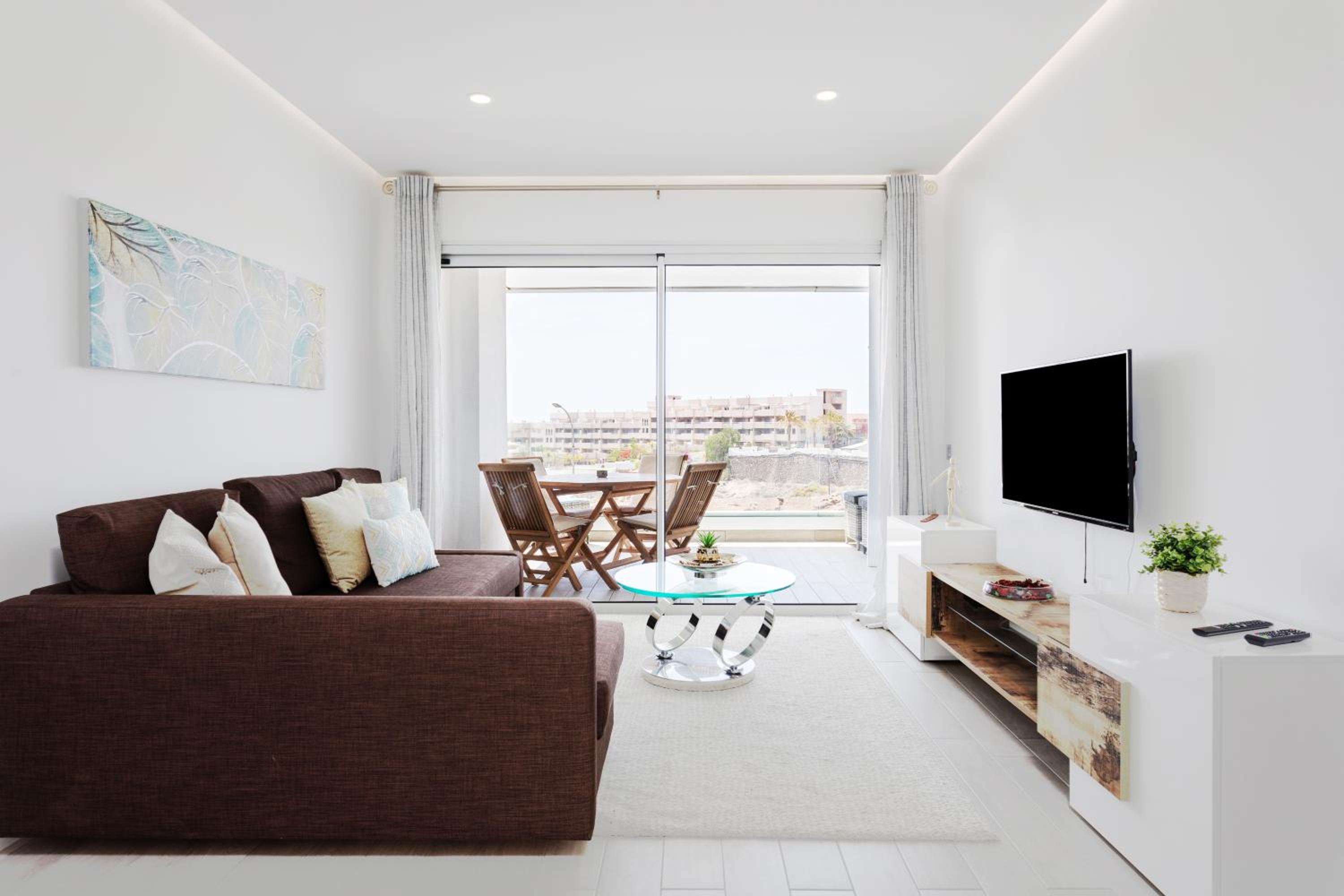 Apartamento de dos habitaciones con vista al mar