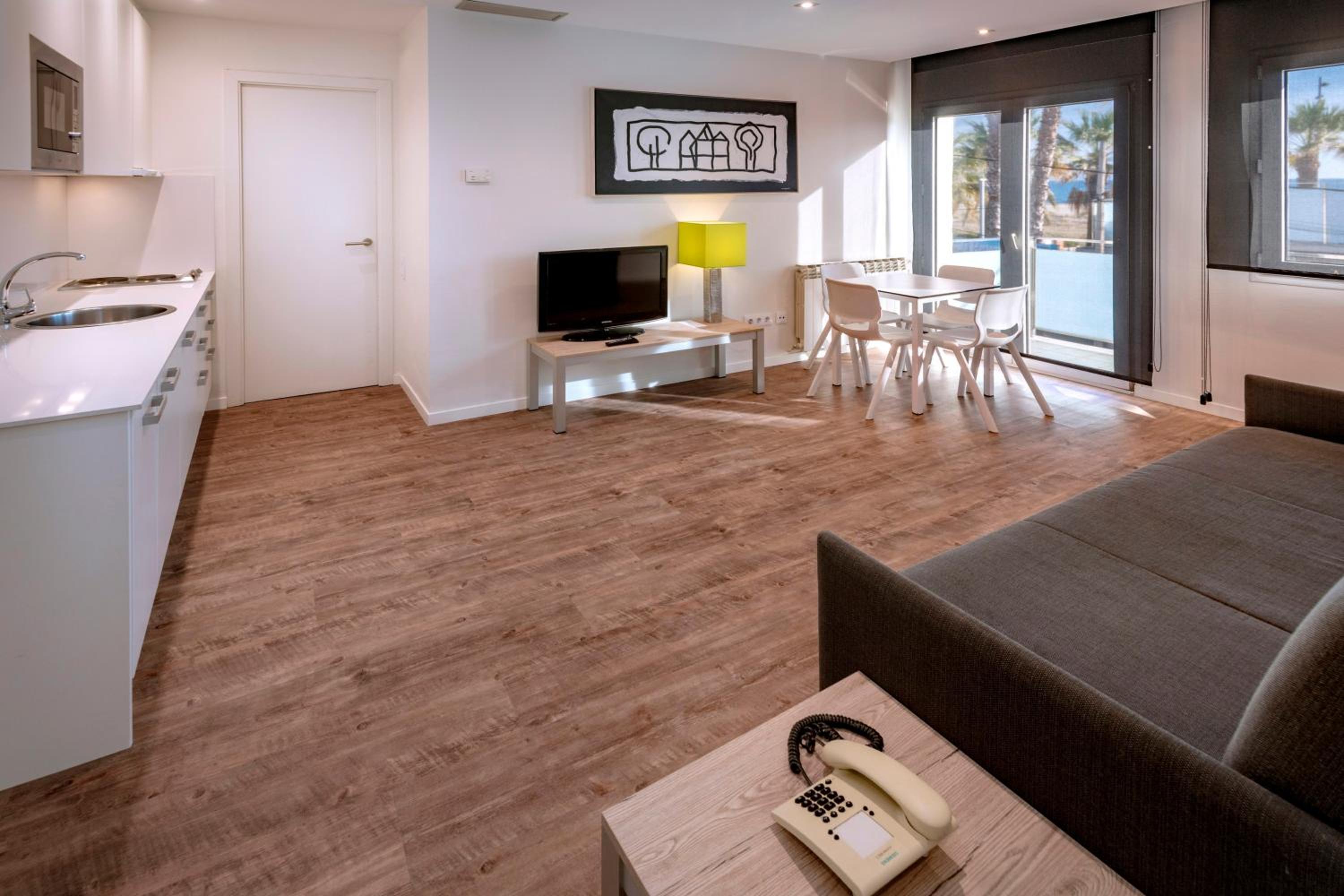 Apartamento de dos habitaciones