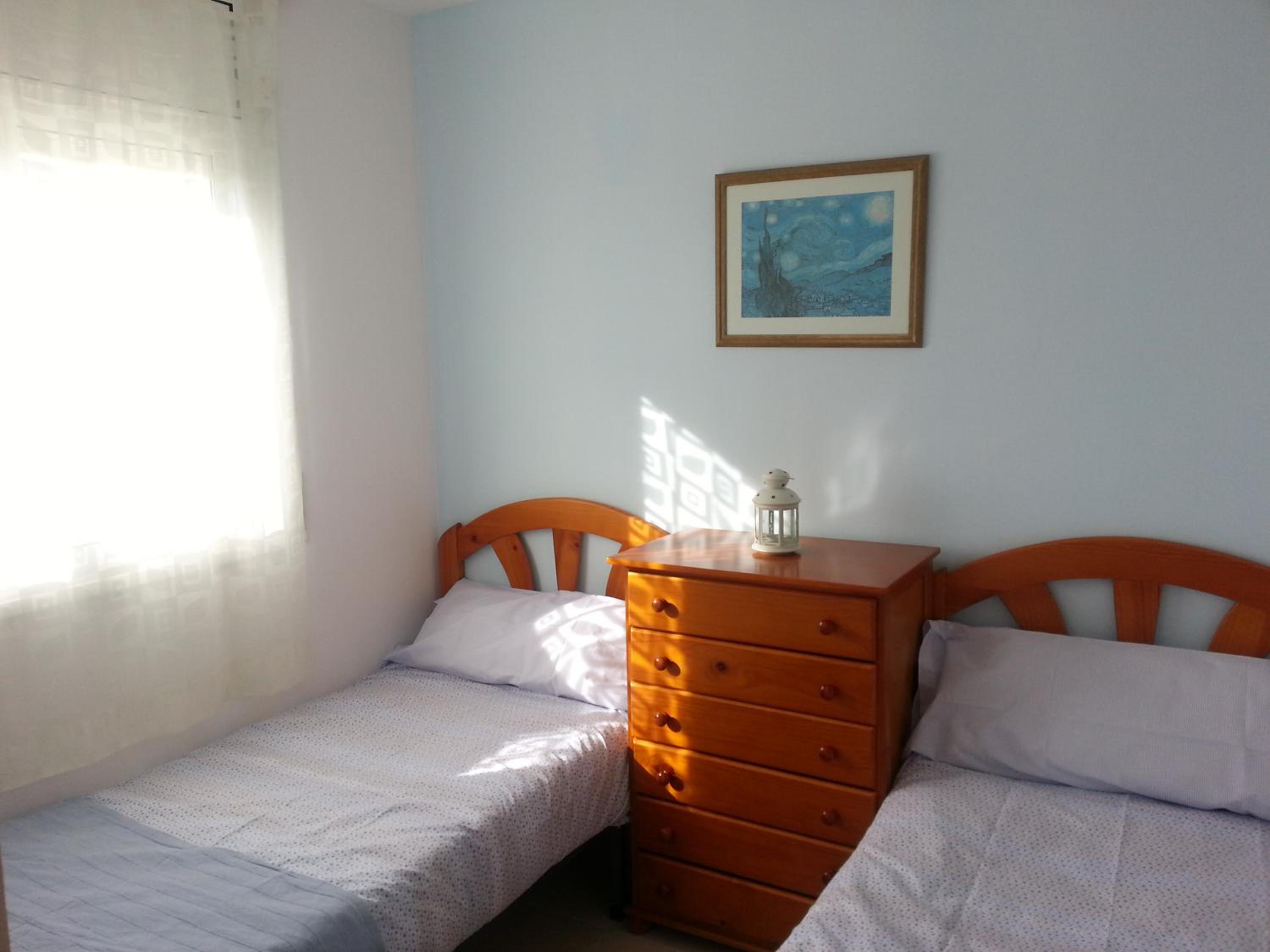 Apartamento con vista a la piscina