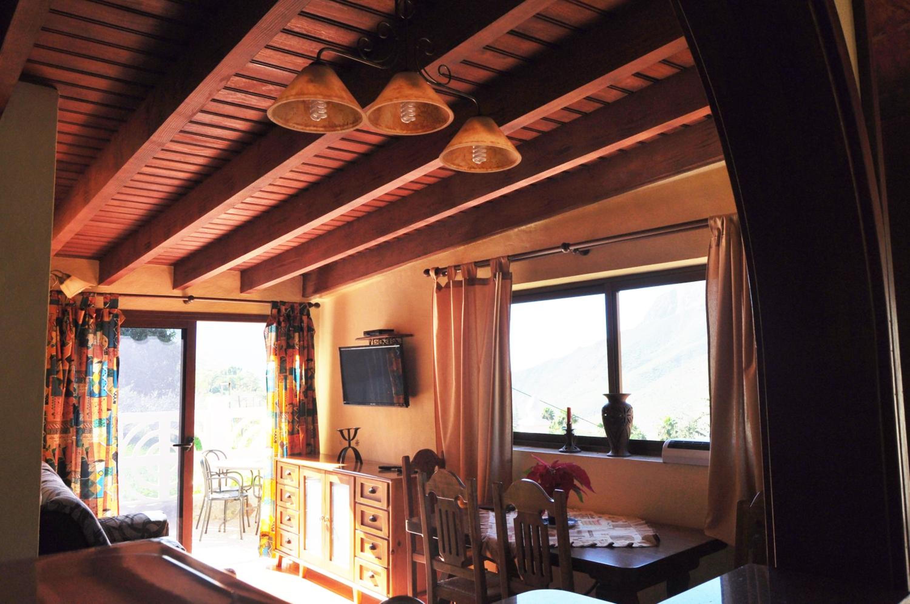Apartamento con vista al jardín