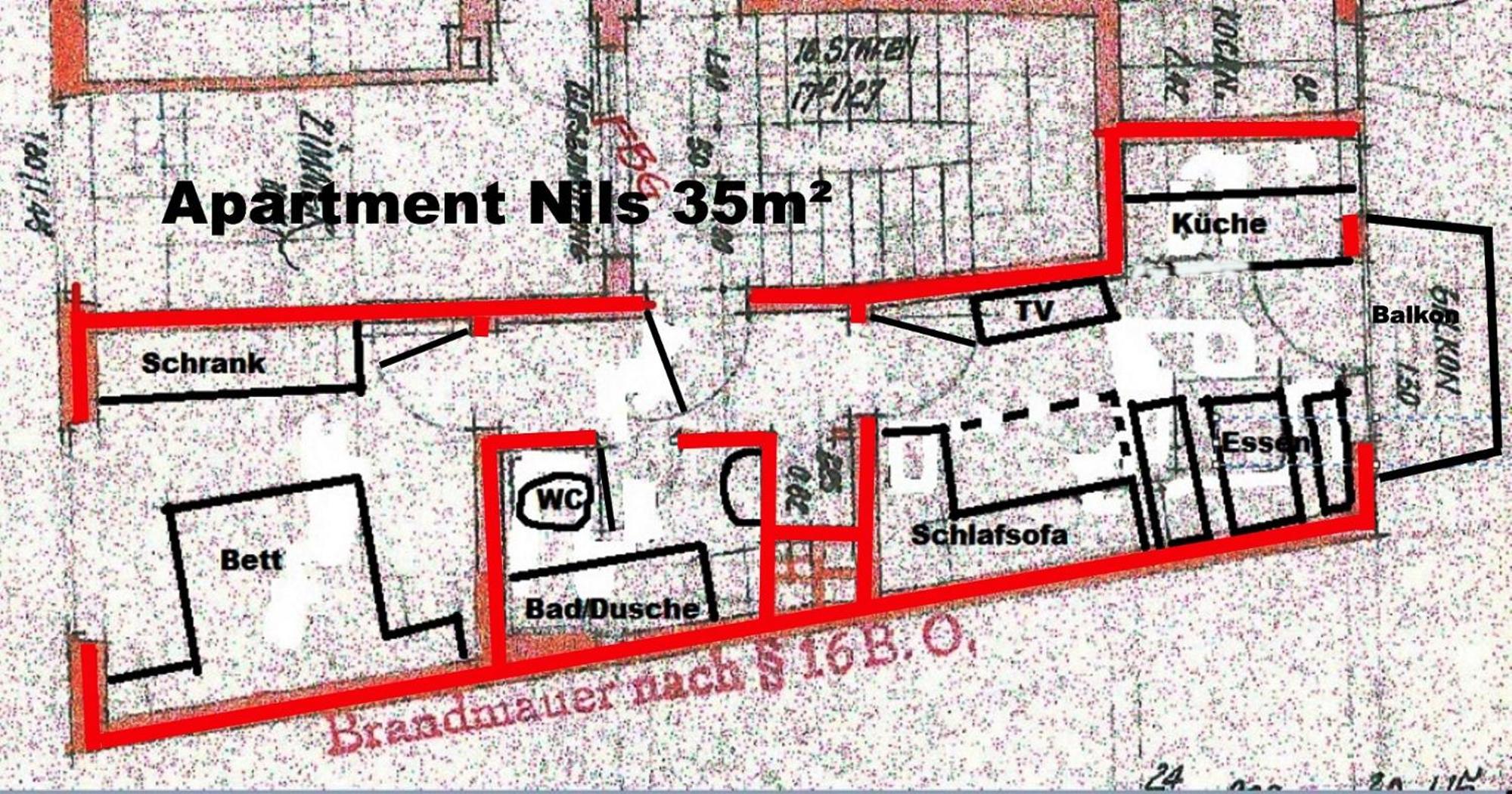 Apartment with Balcony (App. Nils) photo 3