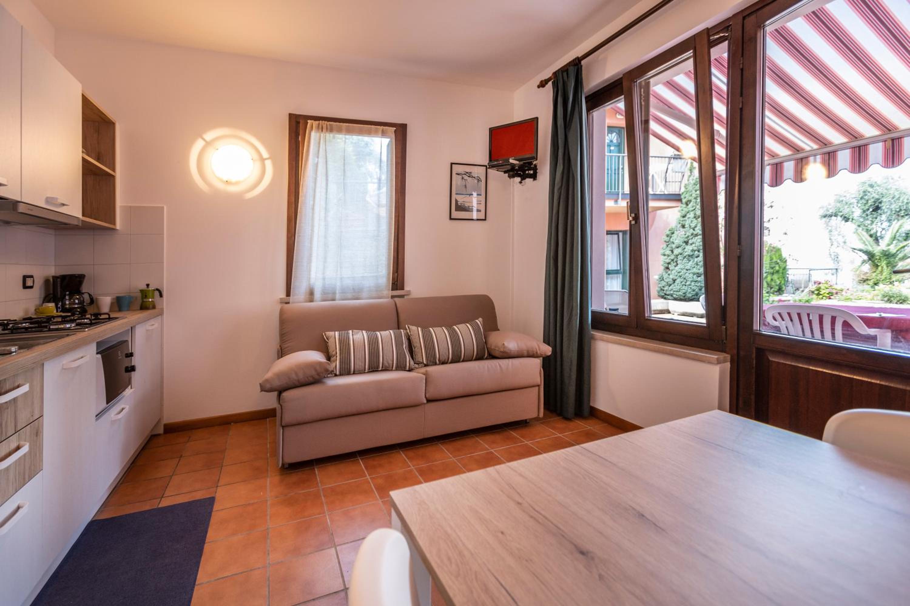 One-Bedroom Apartment with Terrace