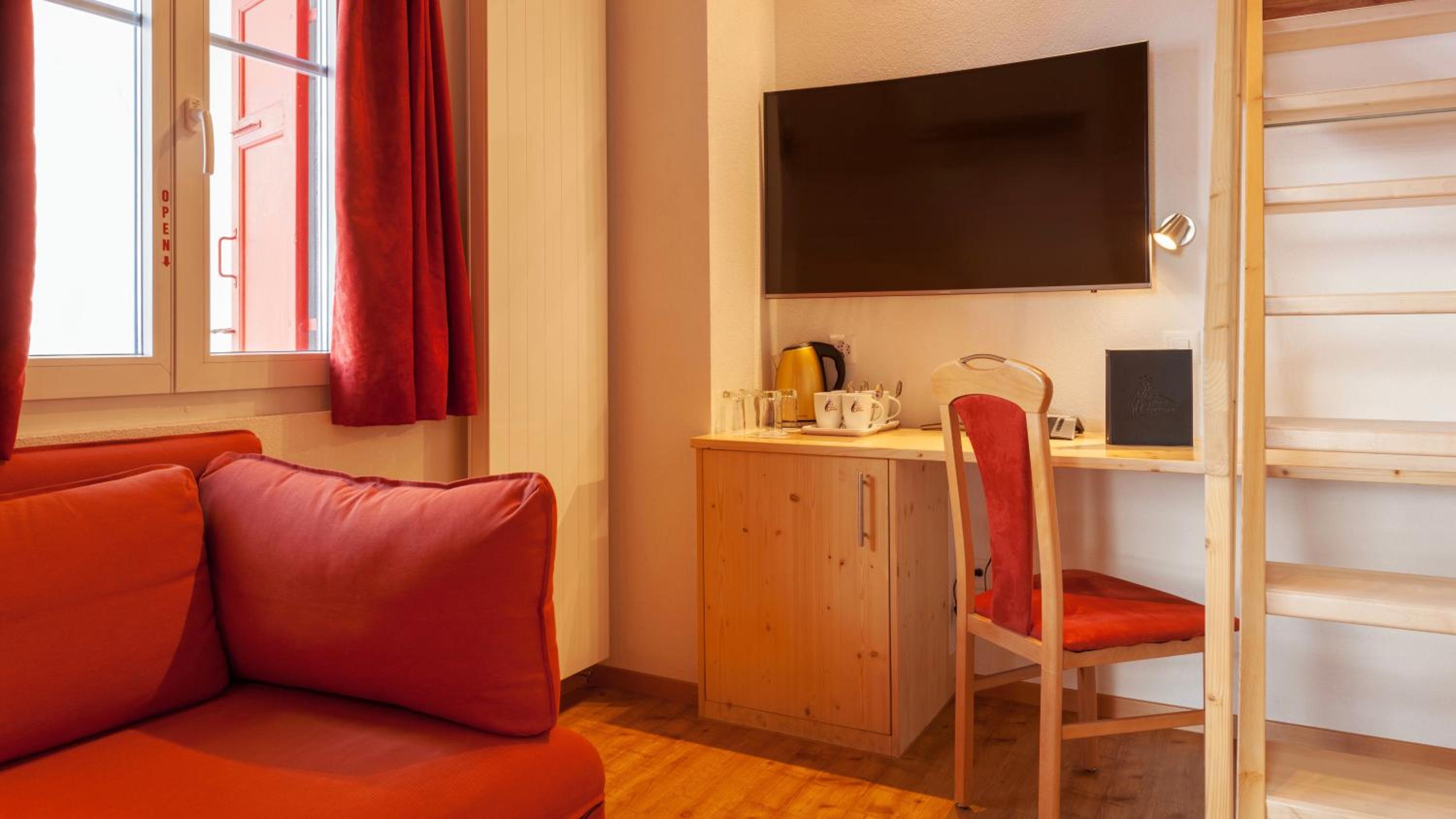 Family Suite facing the village