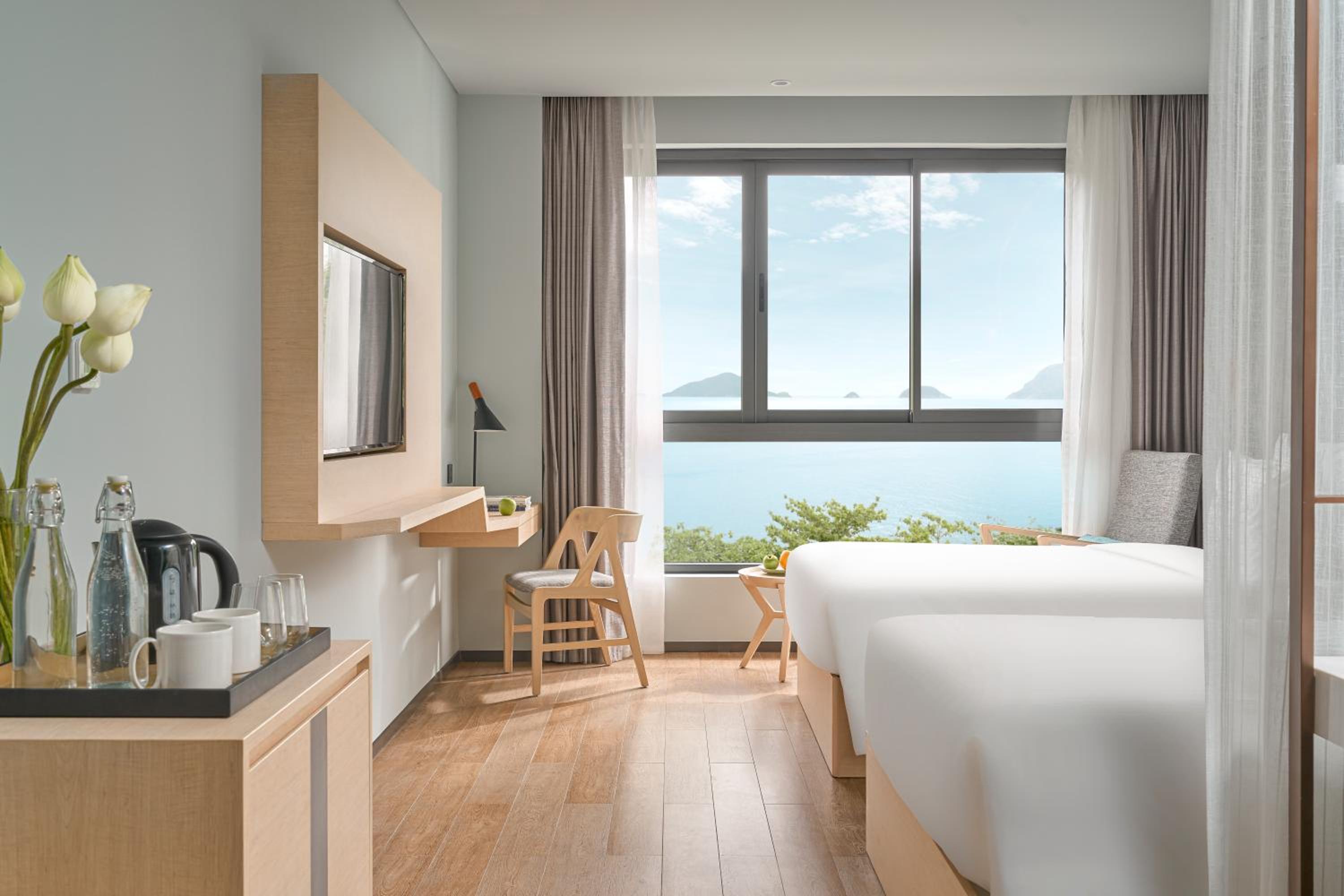 Deluxe Twin Room with Ocean View (Include Welcome drink & Airport shuttle bus) - Photo 3