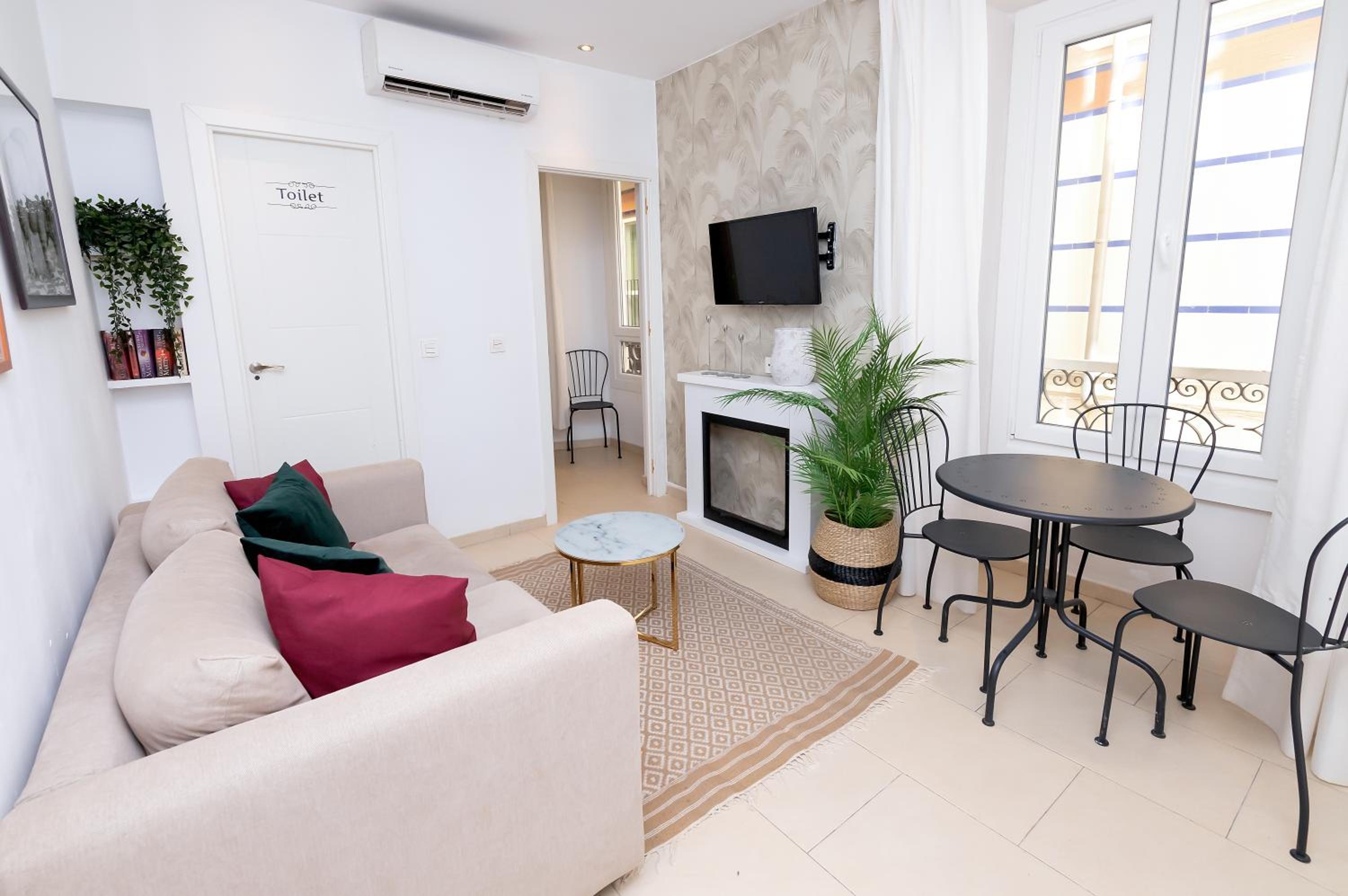 Apartamento de dos habitaciones de lujo