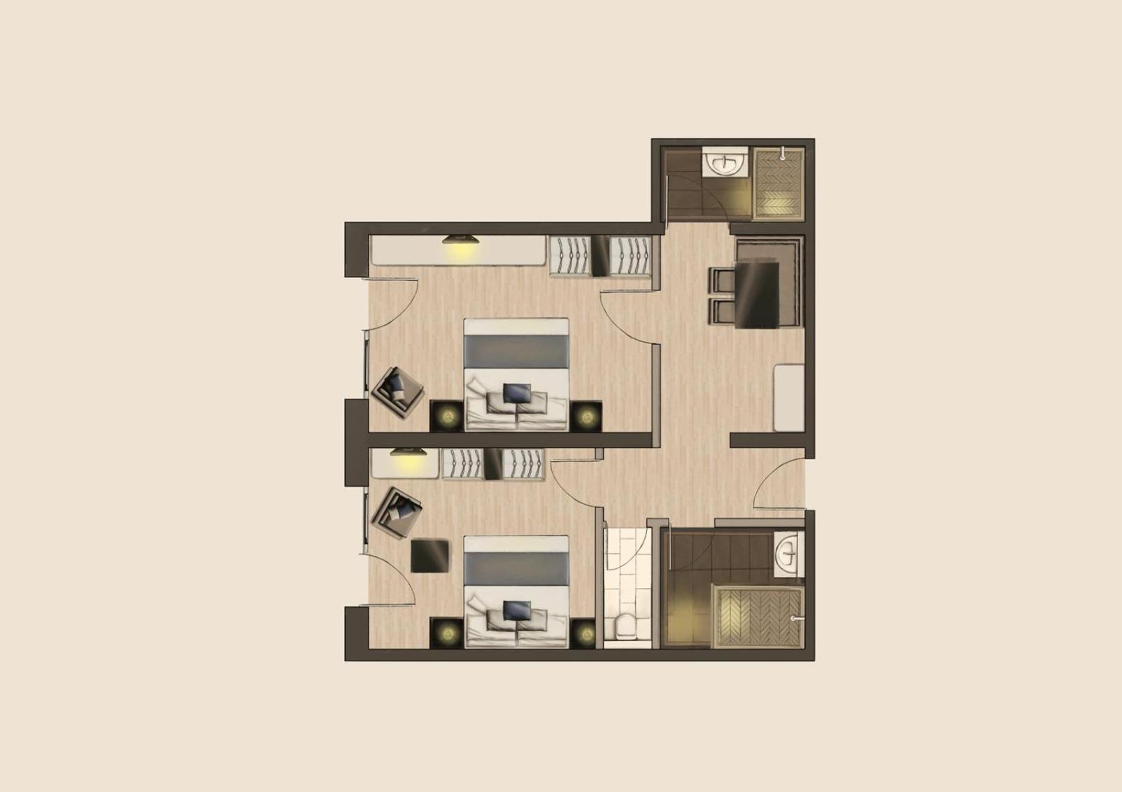 Two-Bedroom Suite photo 2