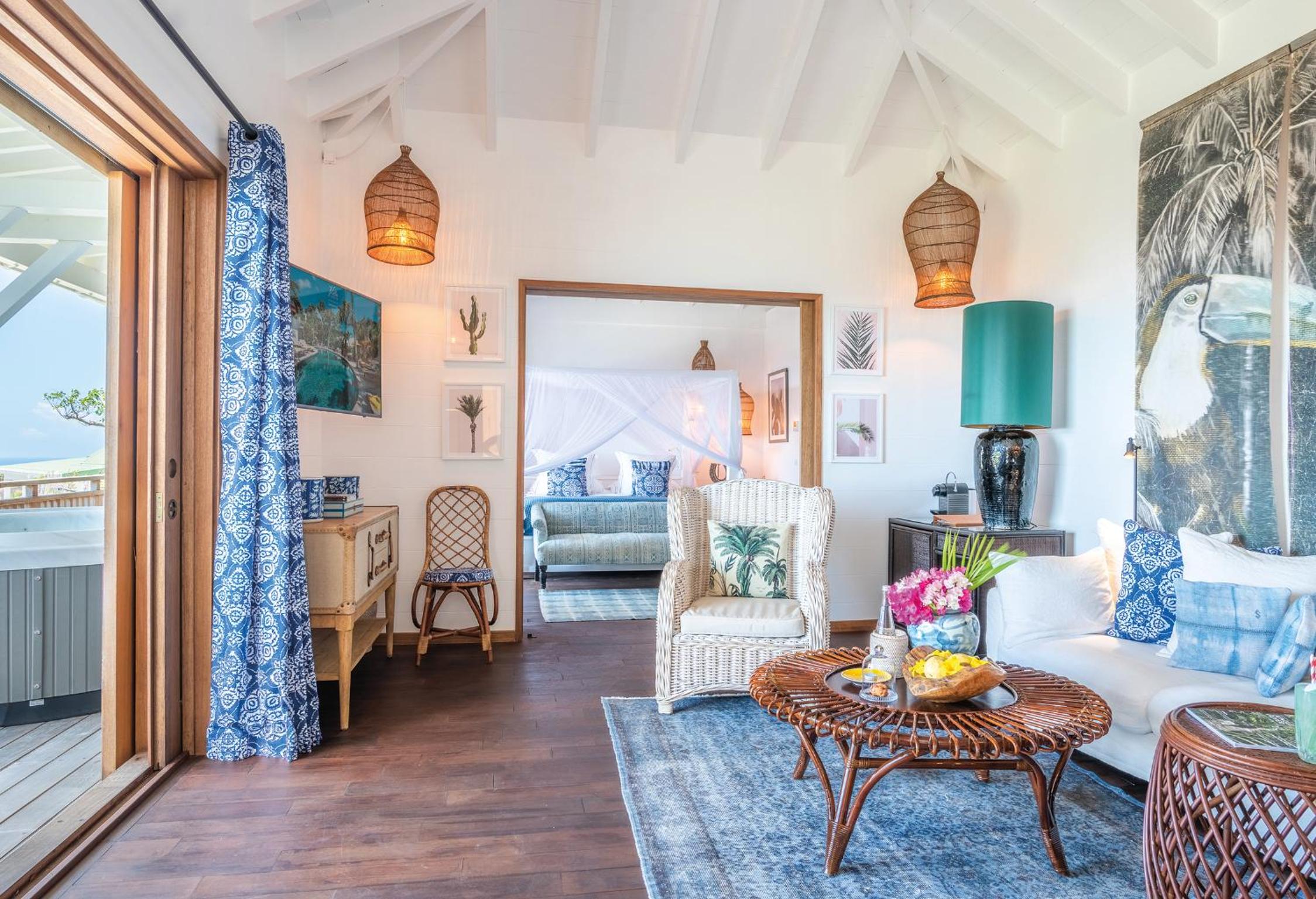 Jacuzzi Villa - sea view - Colombier Hill
