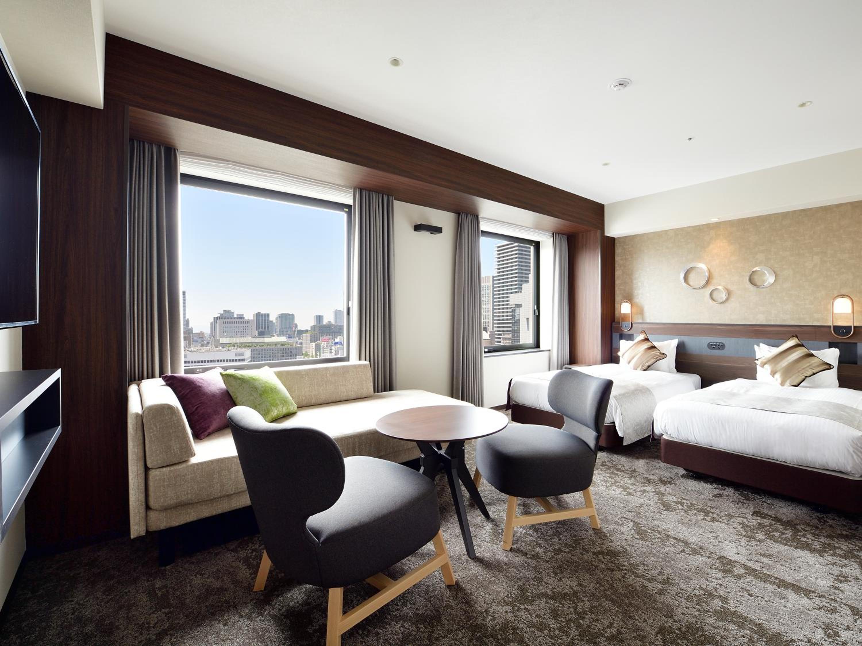 Deluxe Twin Room with Lounge Access - Non-Smoking photo 1