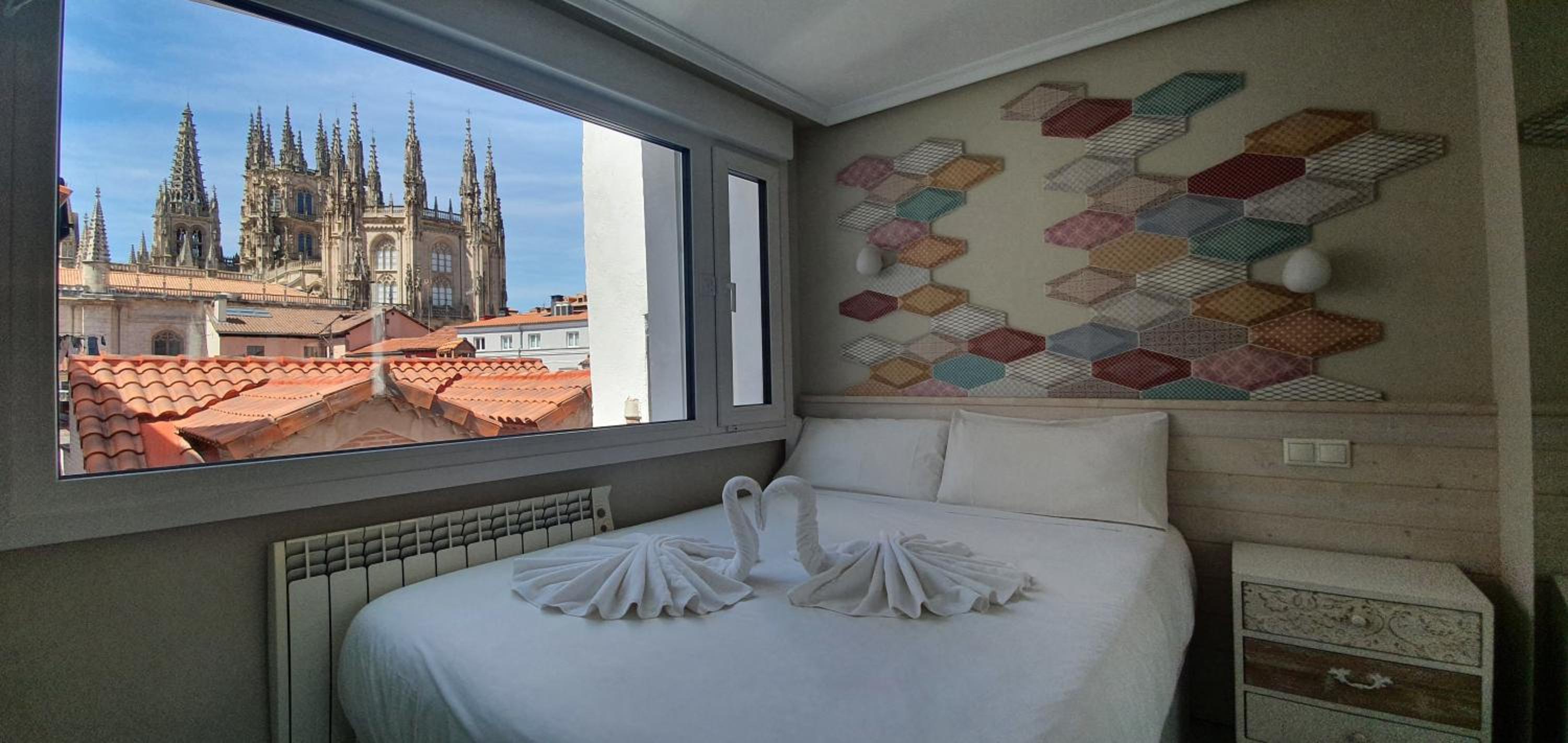 Departamento de una habitación con vista a la ciudad