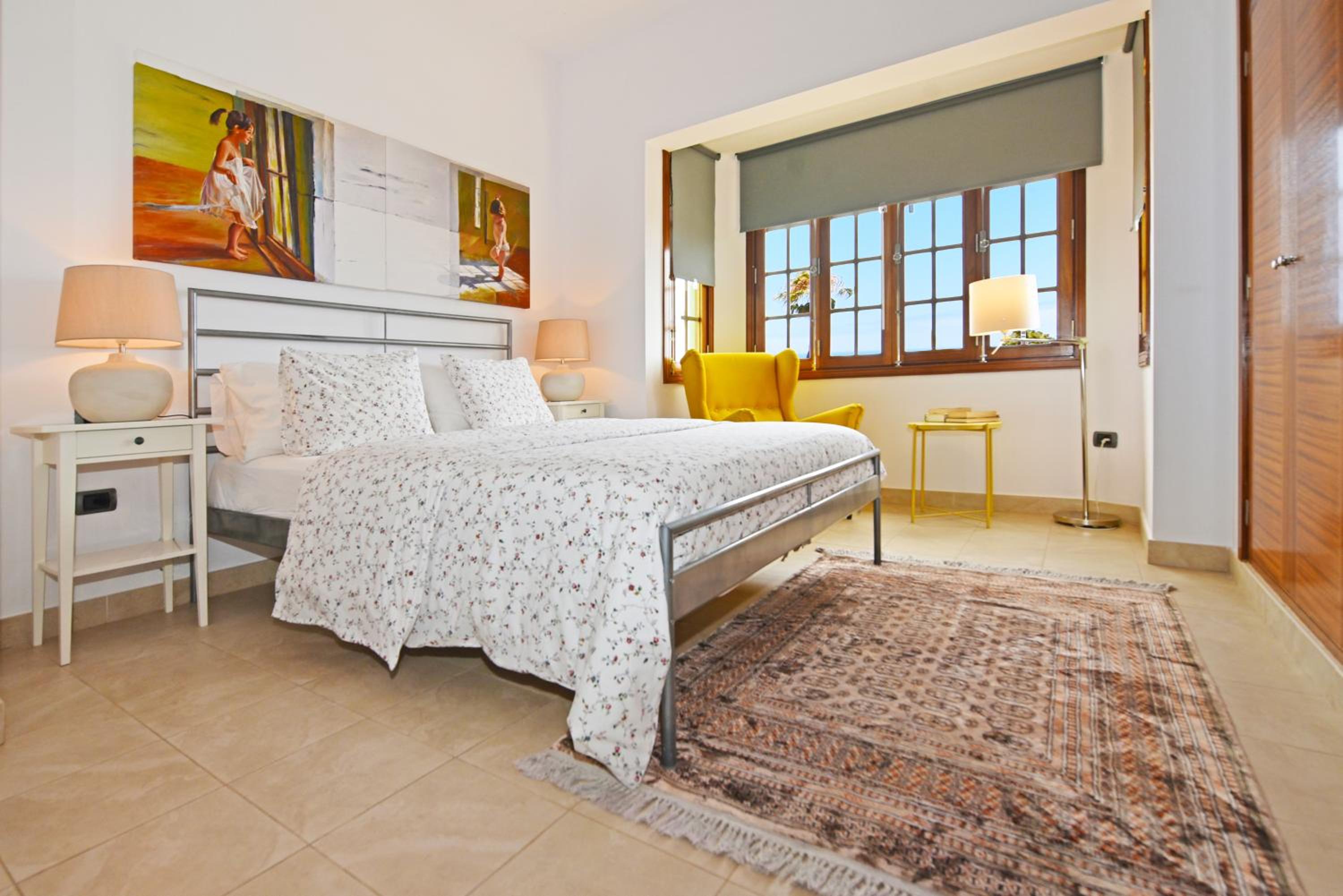 Apartamento con vista al jardín