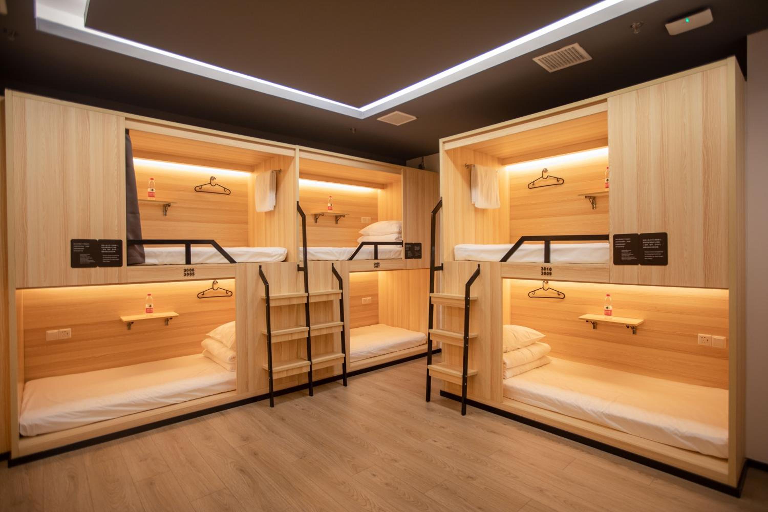 Bed in 10-Bed Male Dormitory Room