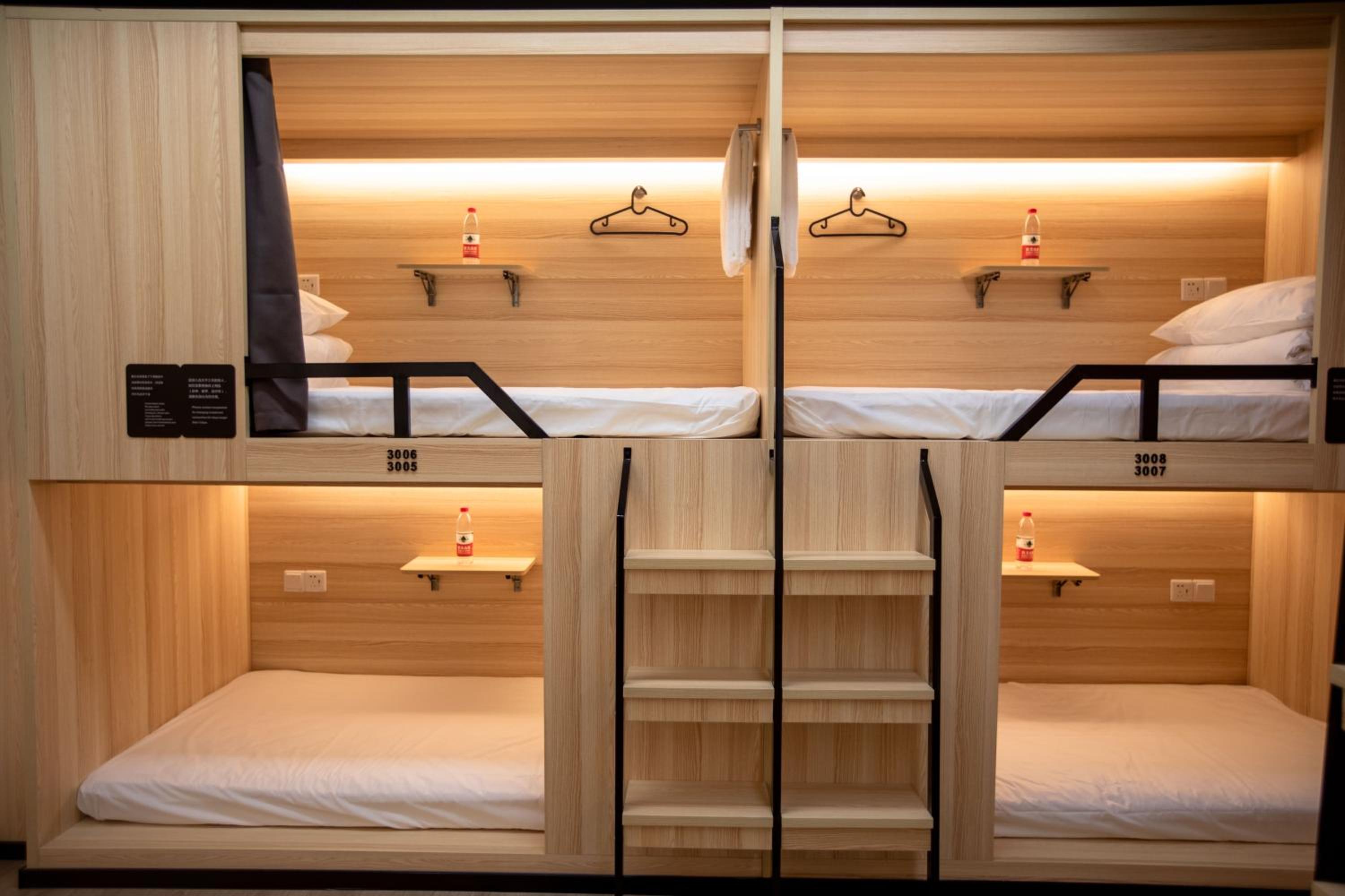 Bed in 8-Bed Female Dormitory Room