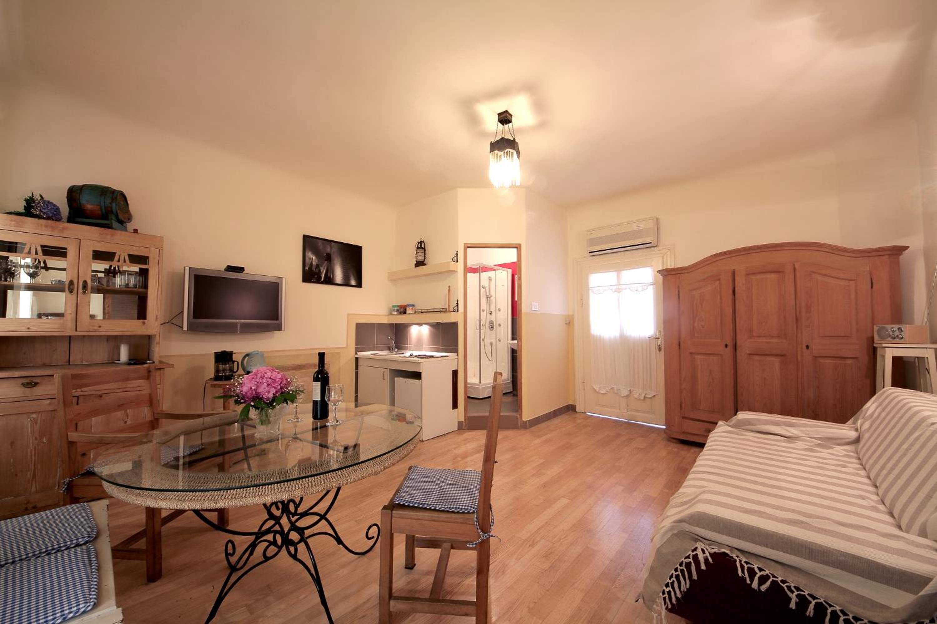 Studio with Balcony