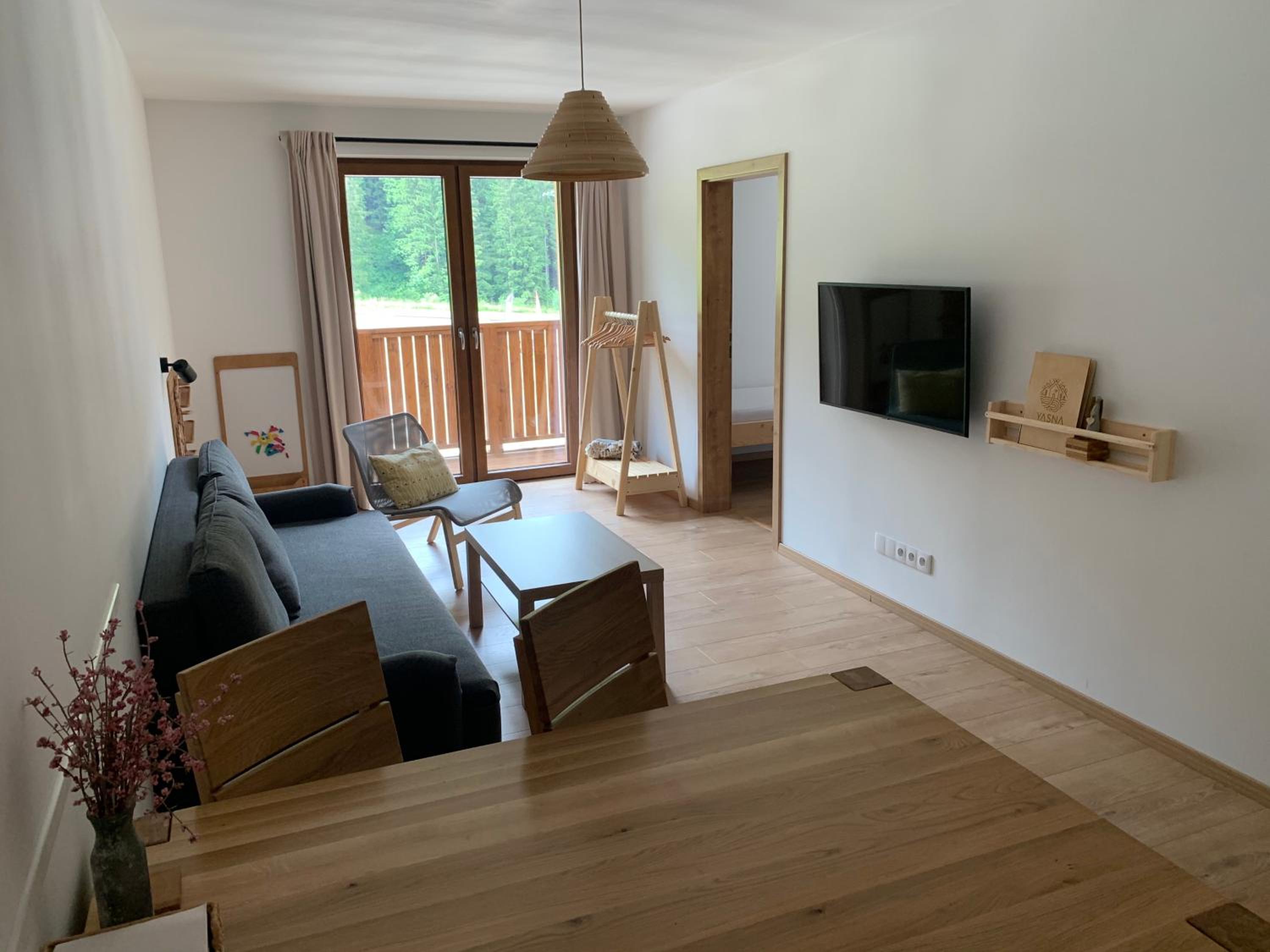 Two-Bedroom Apartment with Balcony