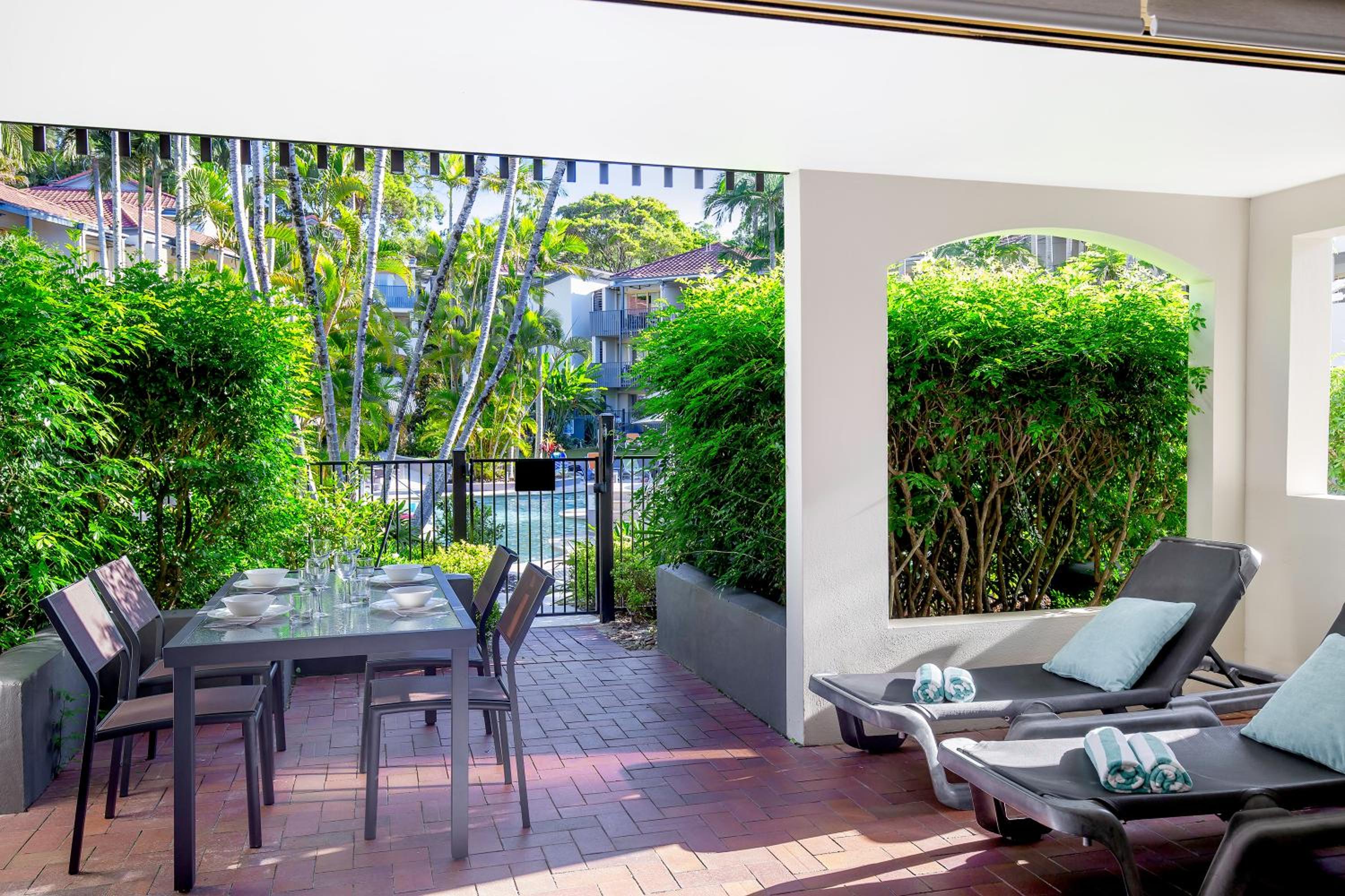 2 Bedroom Poolside Apartment