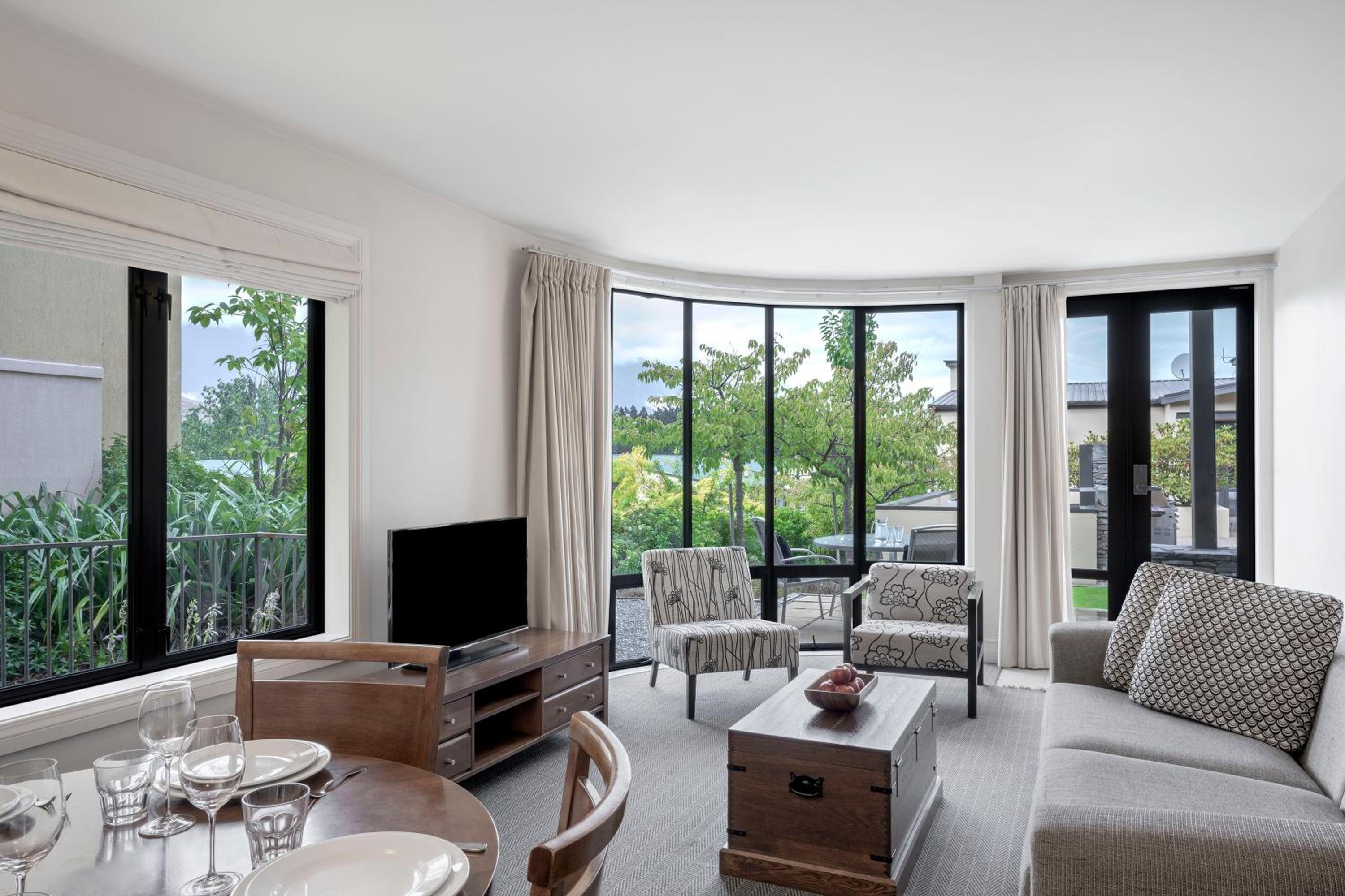 Two-bedroom garden suite