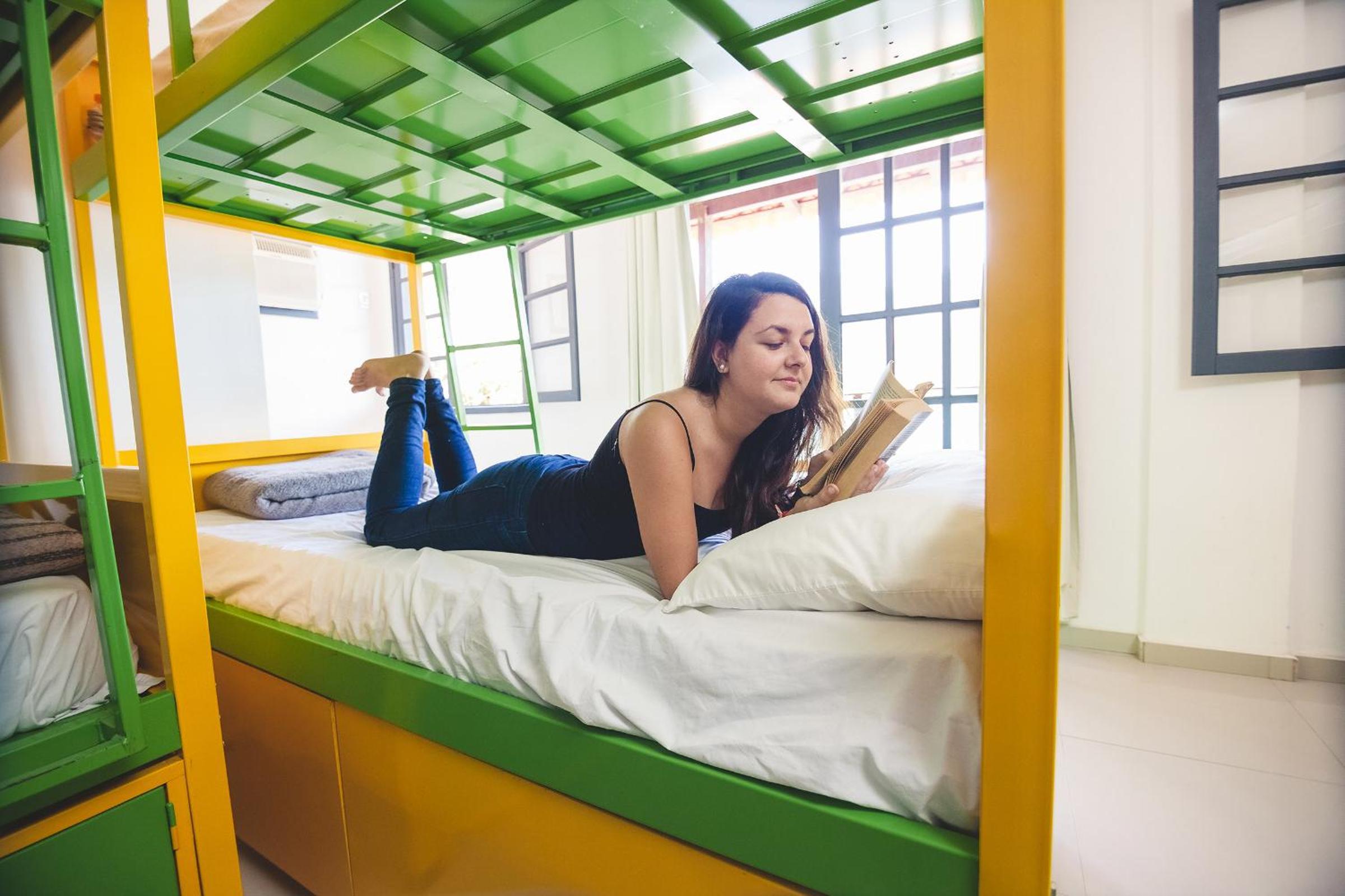 Bed in 8-Bed Female Dormitory Room photo 2