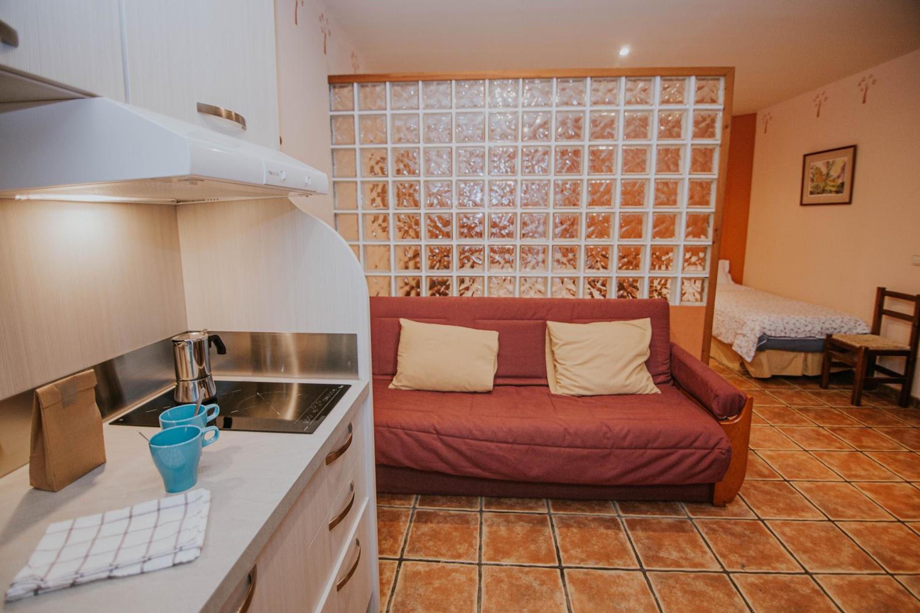 Estudio con terraza