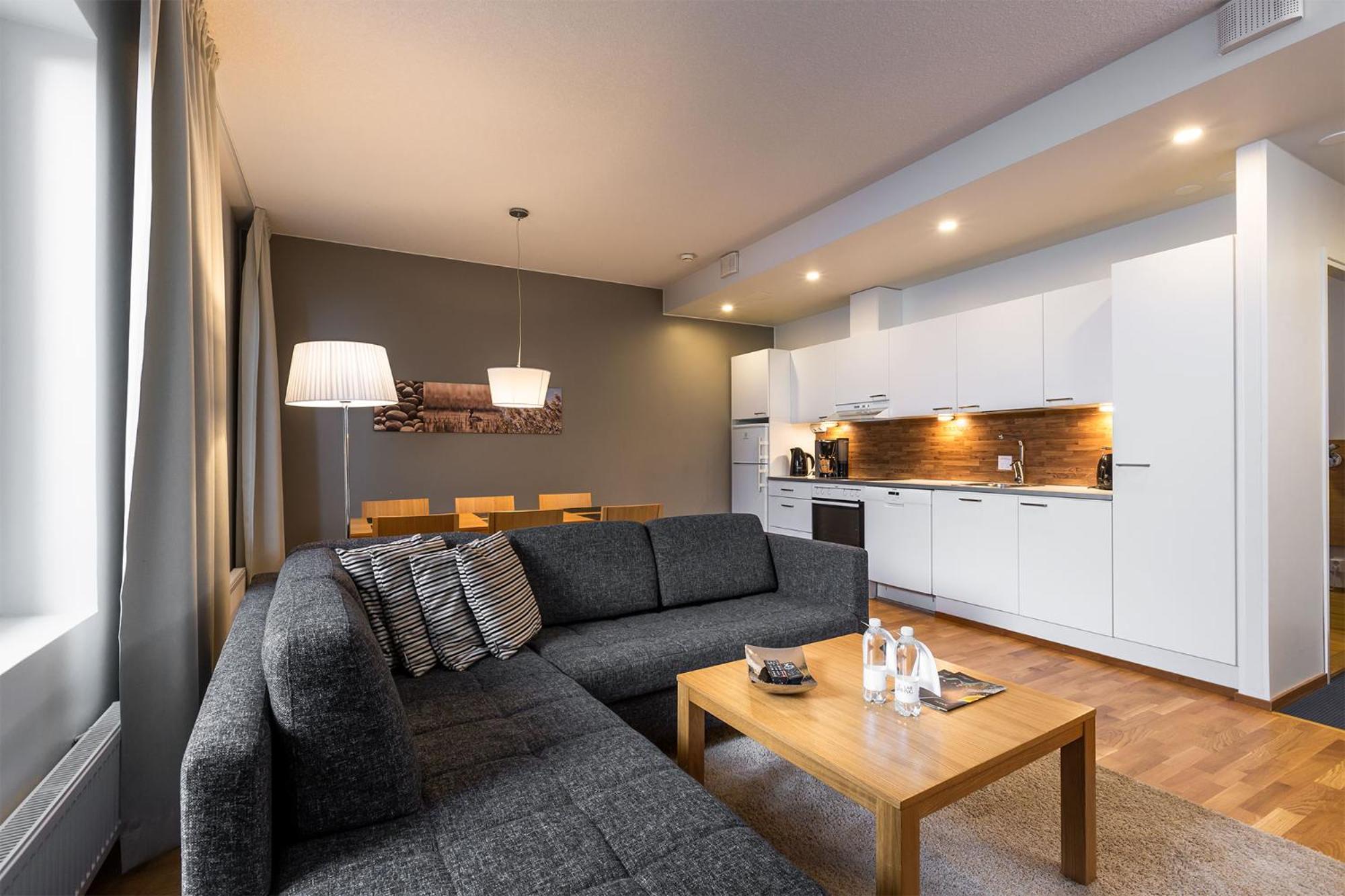 Two-Bedroom Chalet Comfort with Private Sauna and Spa Access