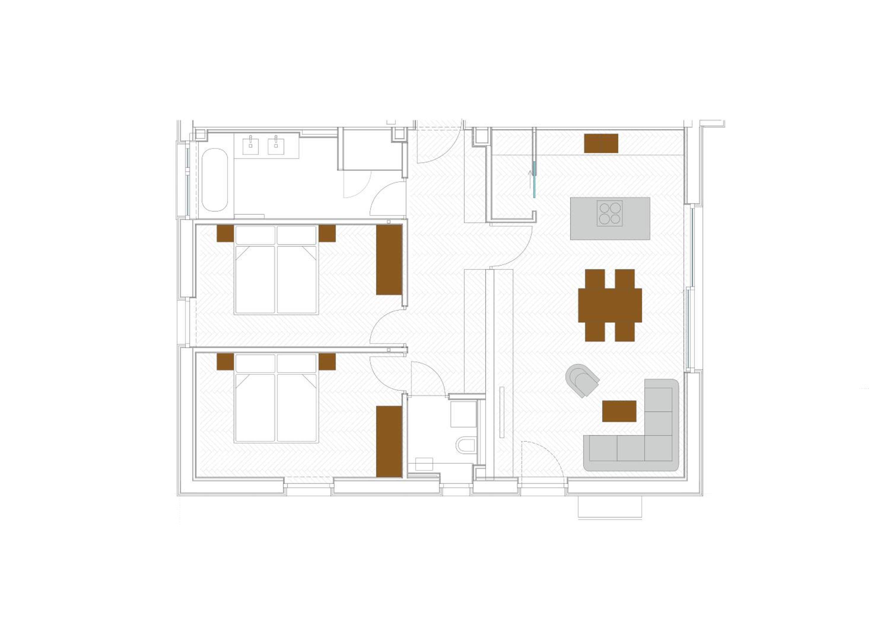 Two-Bedroom Apartment photo 3