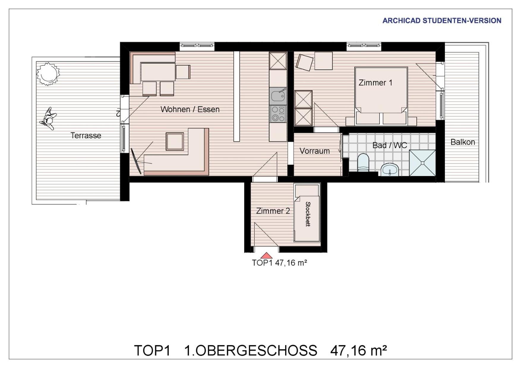 Two-Bedroom Apartment photo 3